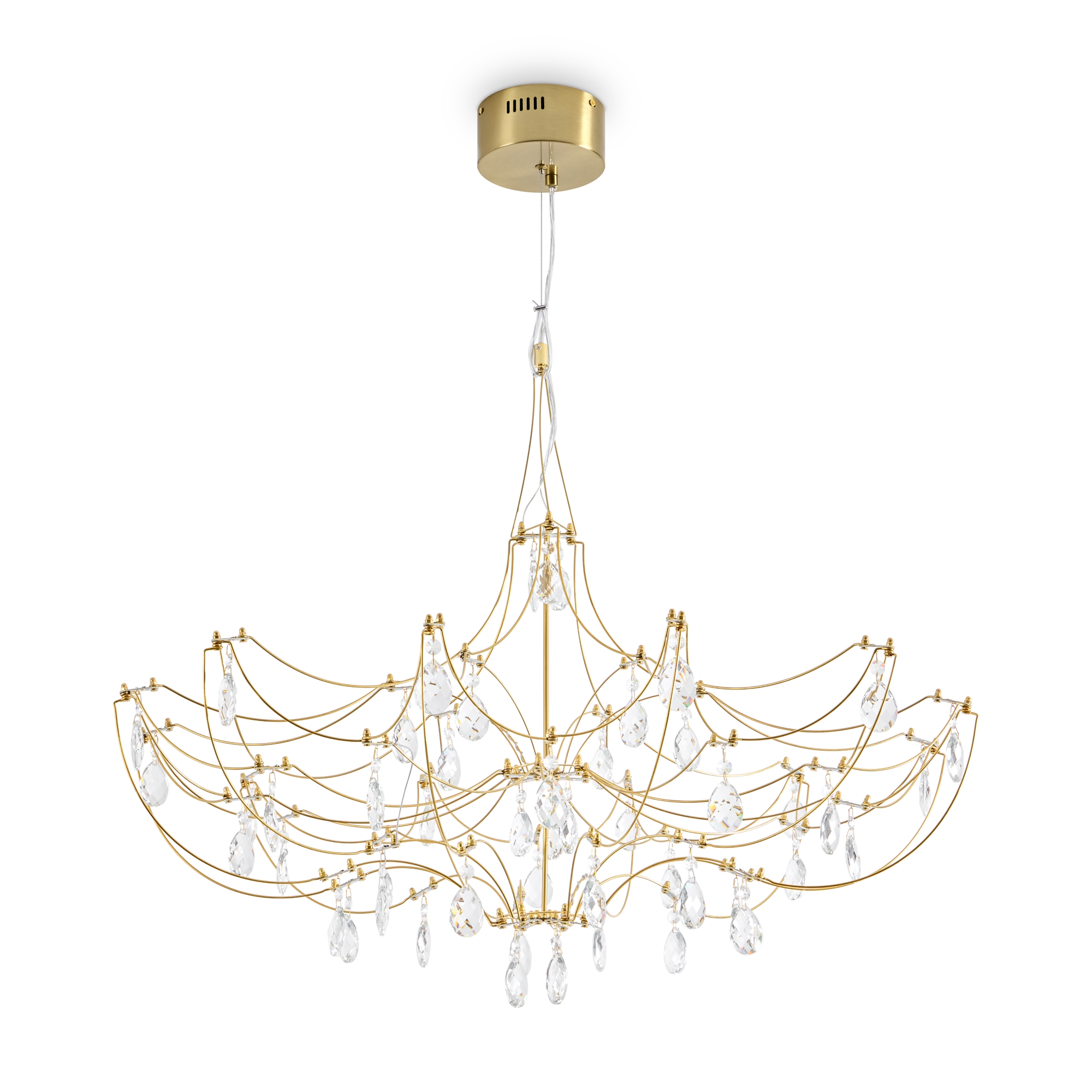 Картинка Люстра Freya FR6138PL-L30BS Amela
