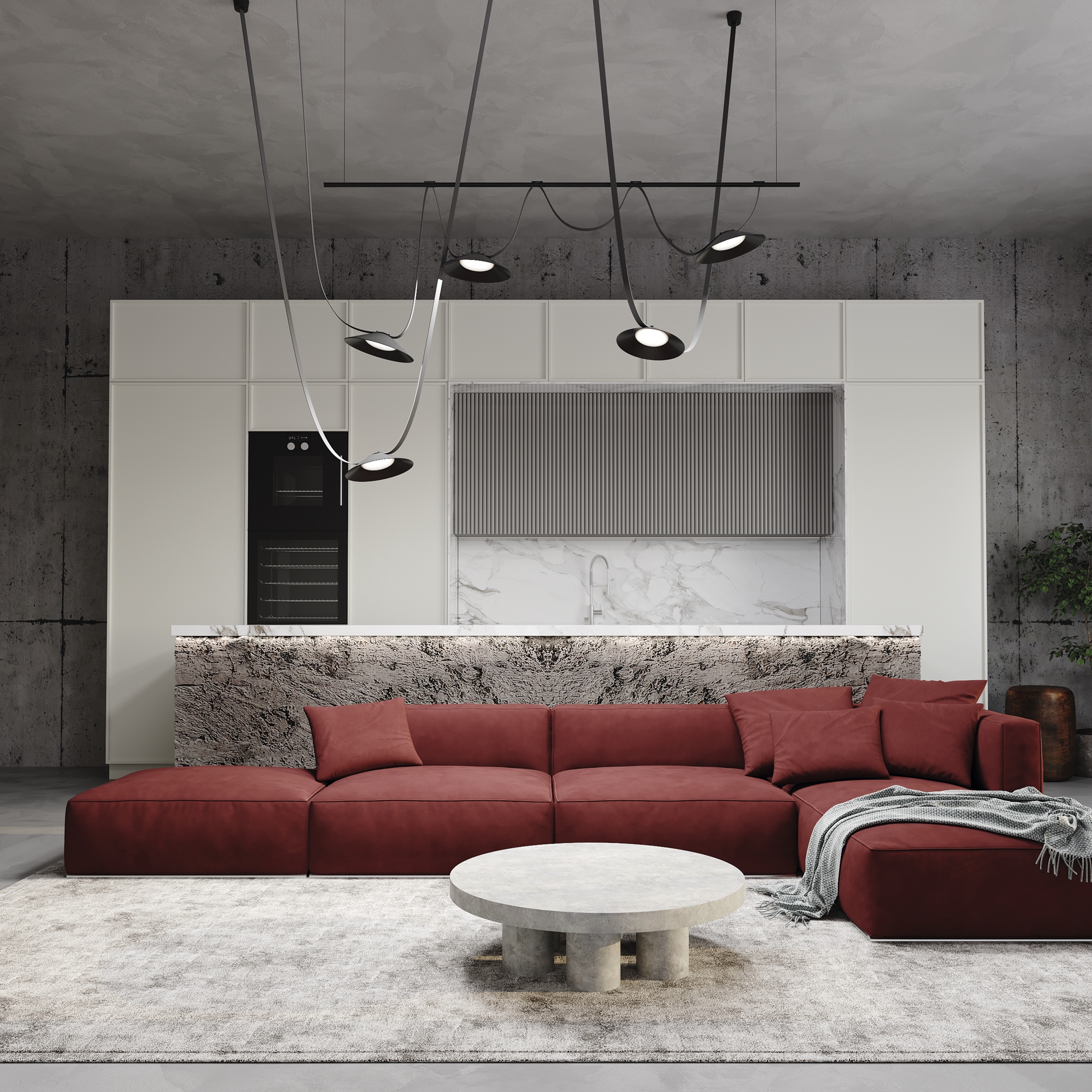 Картинка Подвесной светильник Technical TR127B-12W3K-B