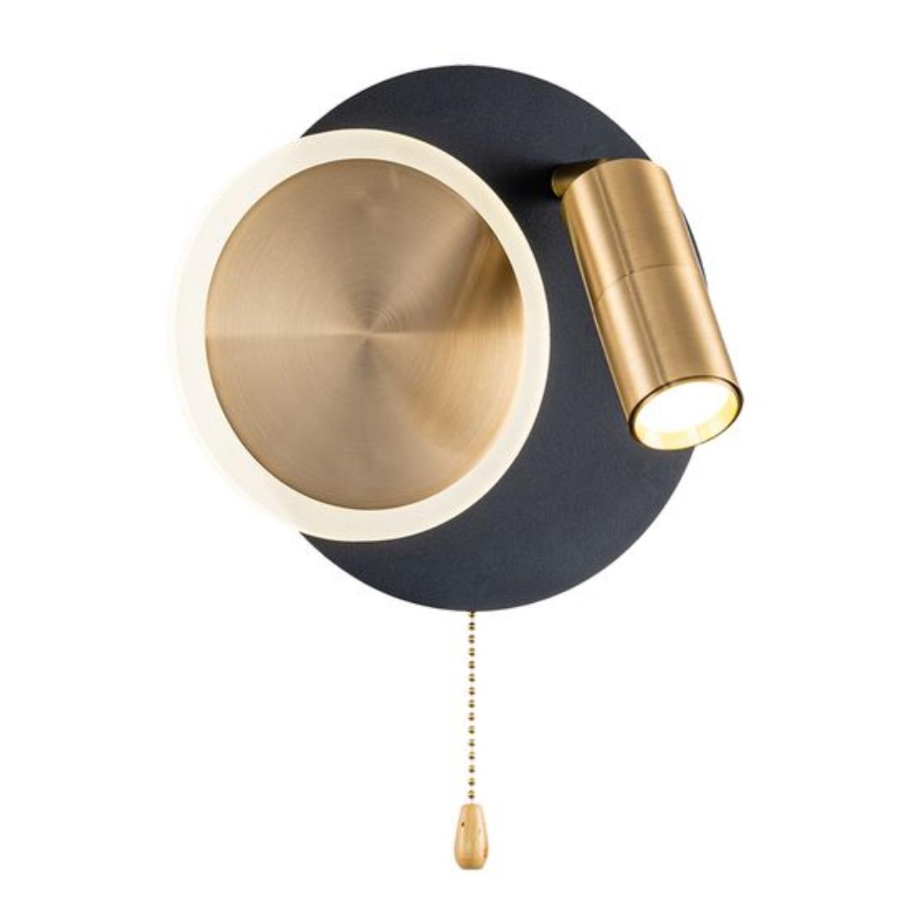 Картинка Настенный светильник Arte Lamp SYRMA A2213AP-2BK