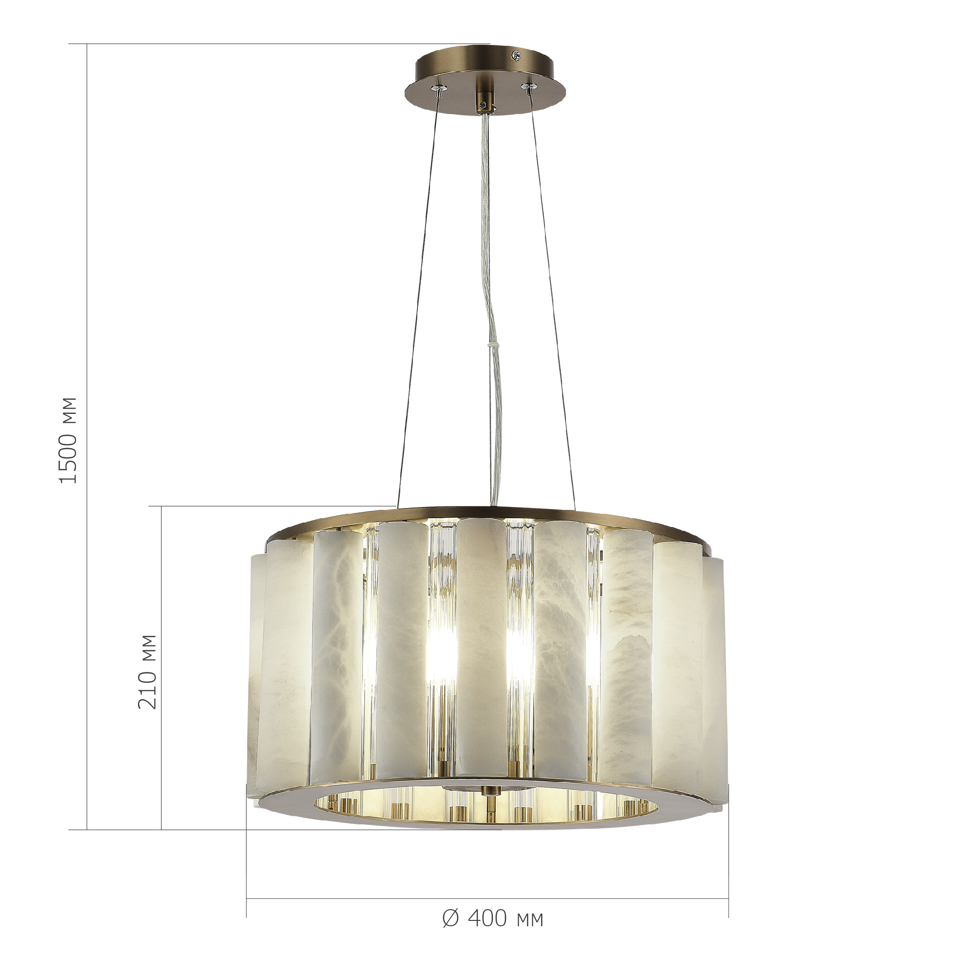 Картинка SL1516.303.06 Светильник подвесной ST-Luce DELIGHT