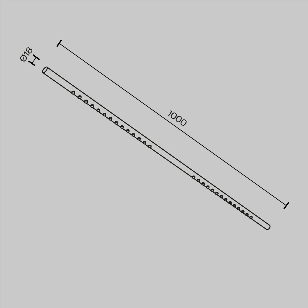 Картинка Светильник Technical C101CL-L1000-24W3-6K-B