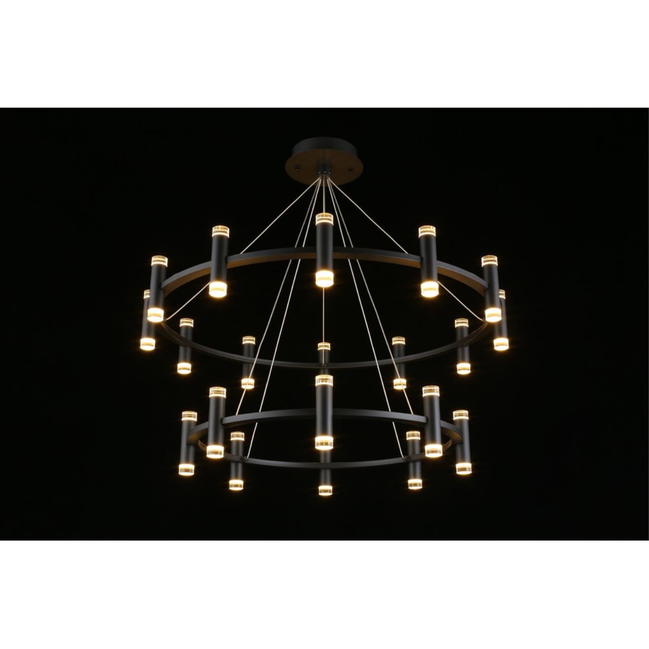 Картинка Подвесная светодионая люстра Aployt Klarcia APL.037.03.200