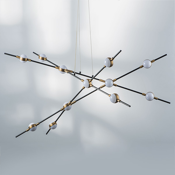 Картинка Подвесная светодиодная люстра Lightstar Bergamo 745247