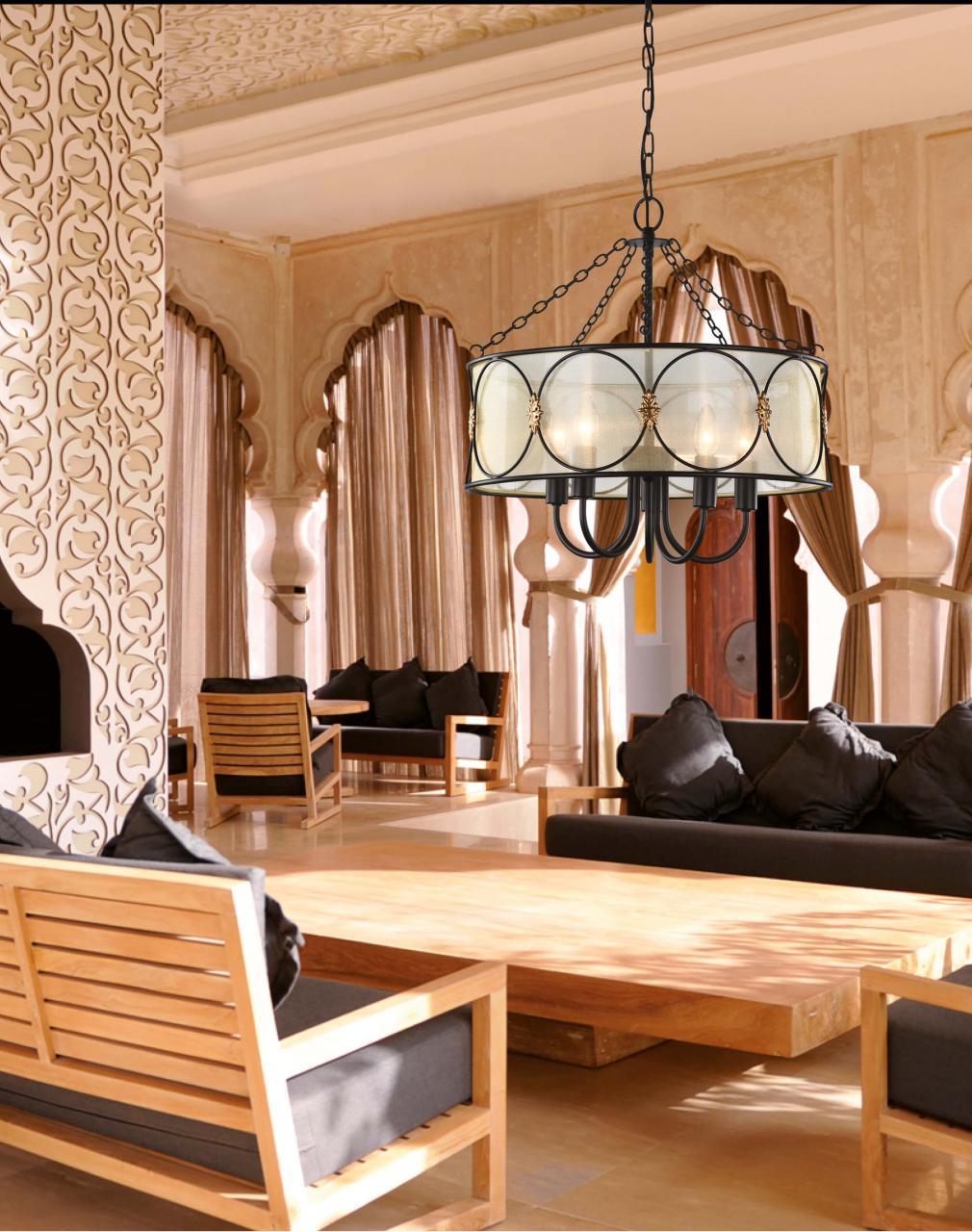 Картинка Подвесная люстра Favourite Dubai 1579-5PC