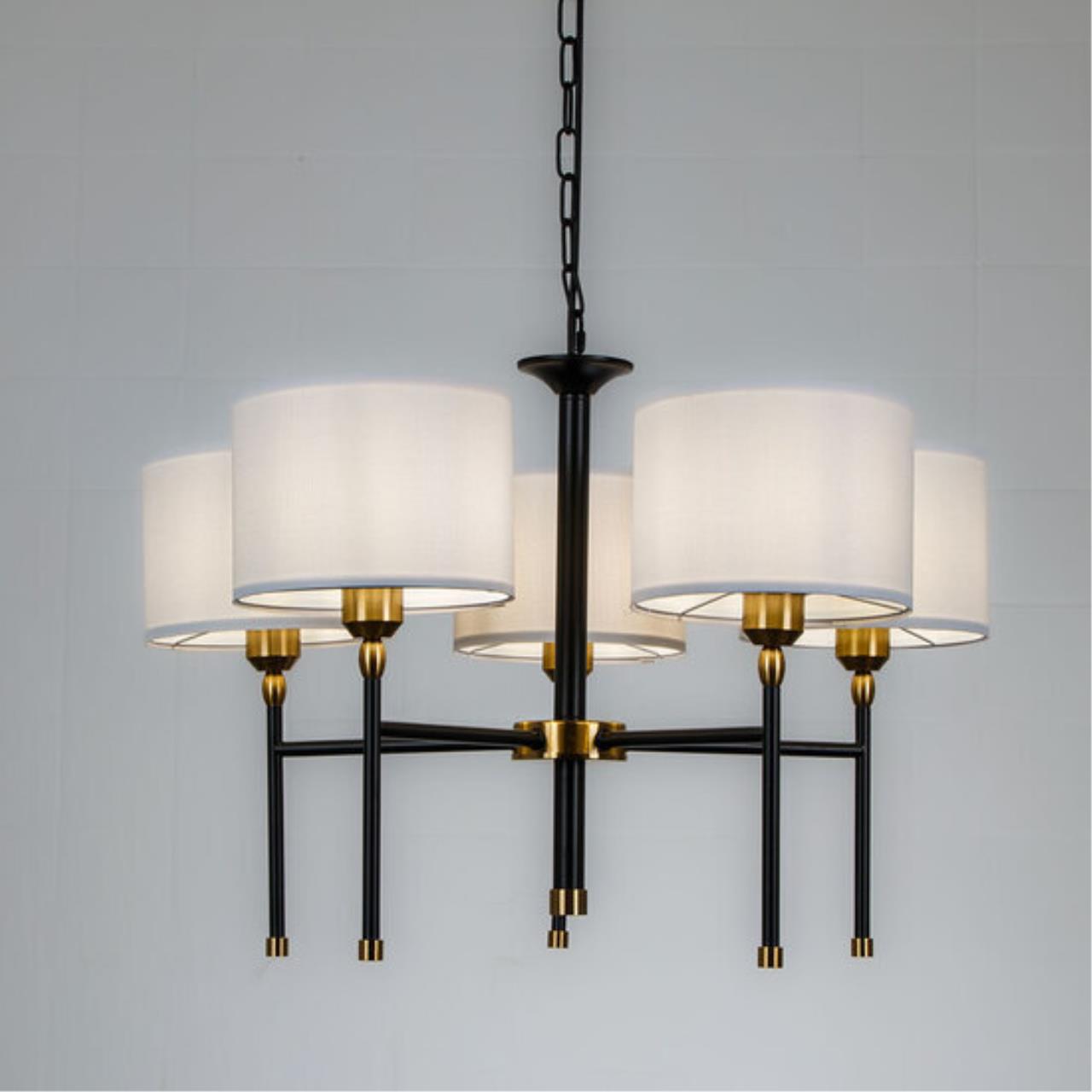 Картинка Подвесная люстра Arte Lamp JAMIE A4090LM-5BK