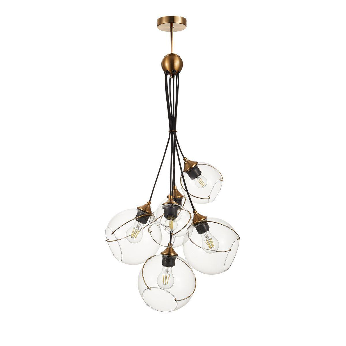 подвесная люстра evoluce satturo sle103103-06, доставка по Казахстану 