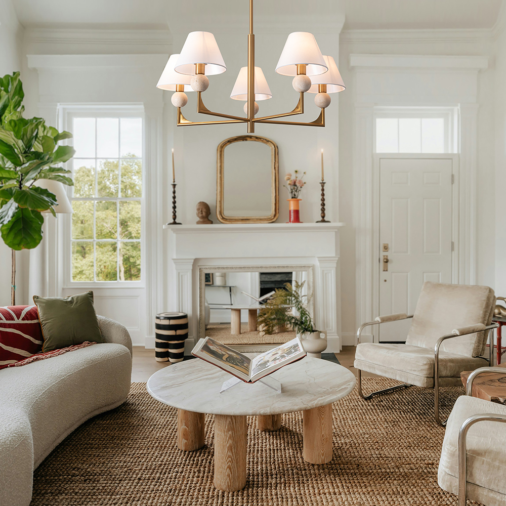 Картинка Потолочный светильник Freya FR2043CL-05BS1