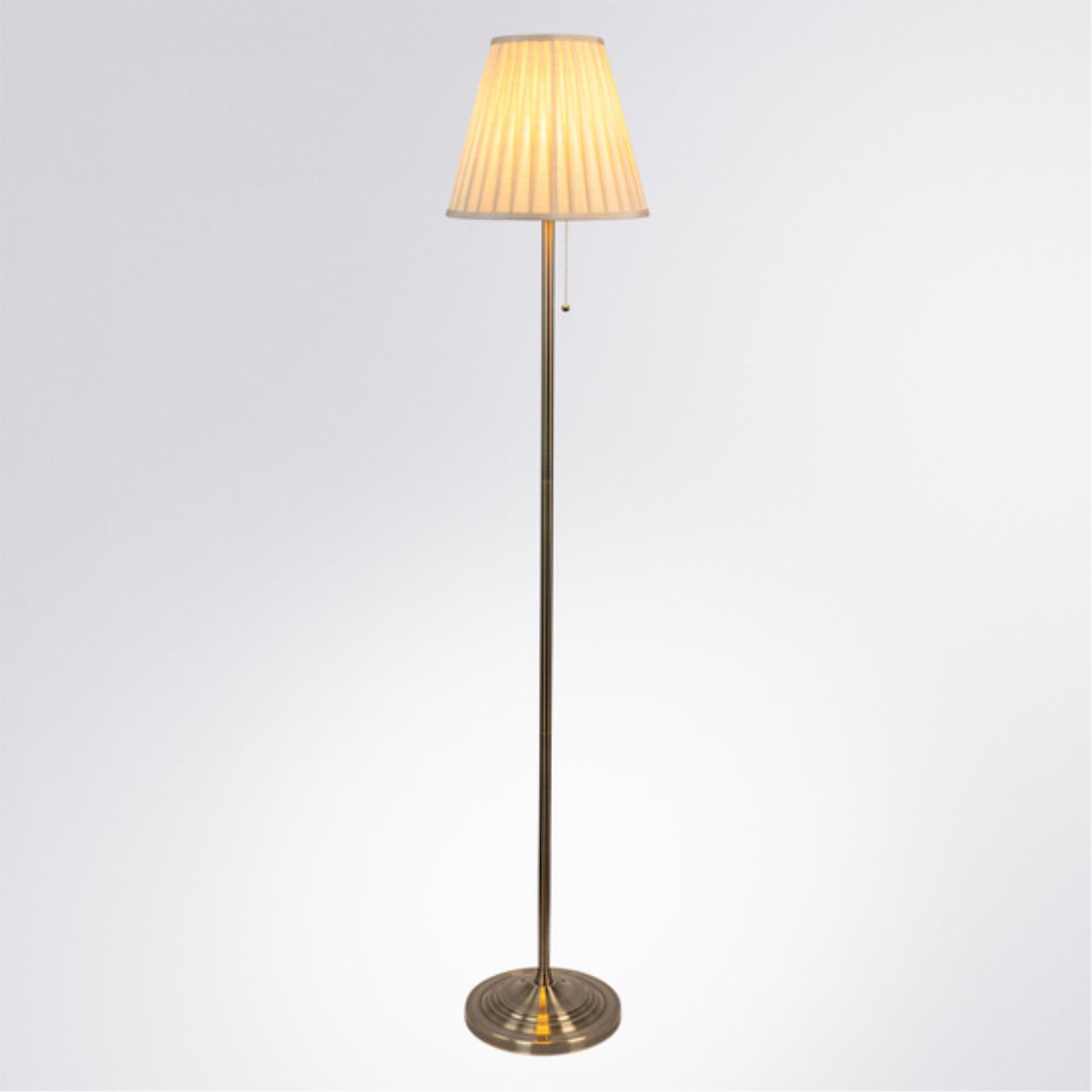 Картинка Торшер Arte Lamp MARRIOT A5039PN-1AB