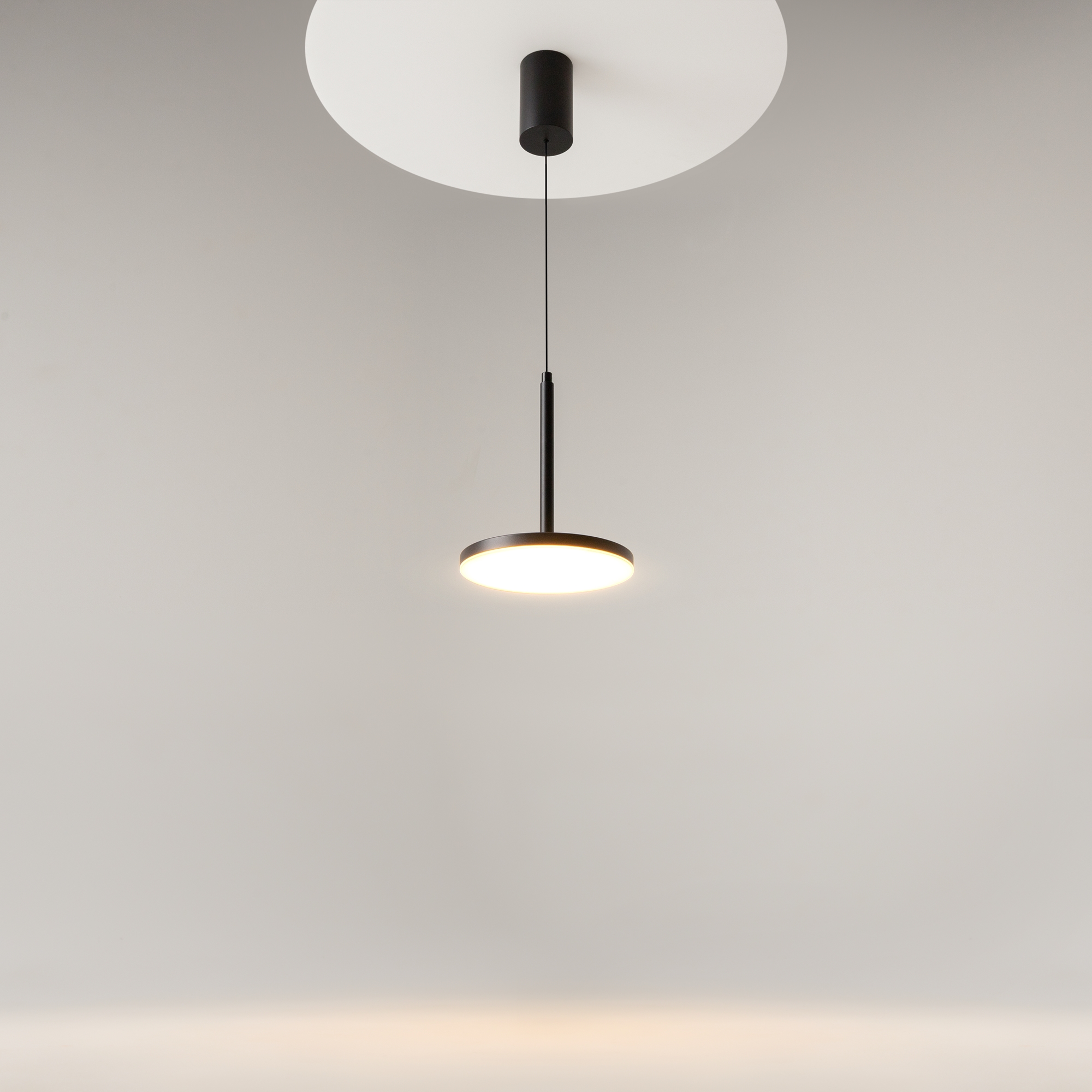 Картинка Подвесной светильник Technical P076PL-L12W3K-B