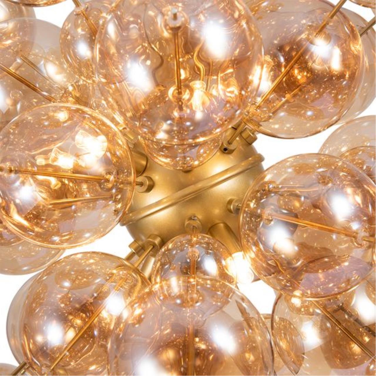 Картинка Подвесной светильник Arte Lamp MOLECULE A8313SP-9GO