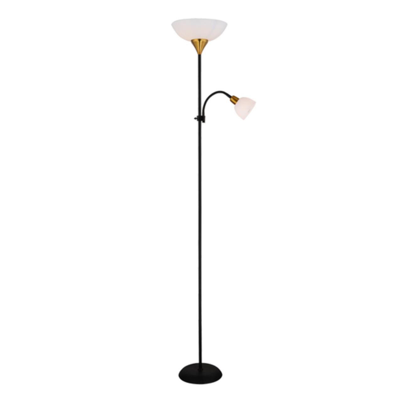 Картинка Торшер Arte Lamp Duetto A9569PN-2BK