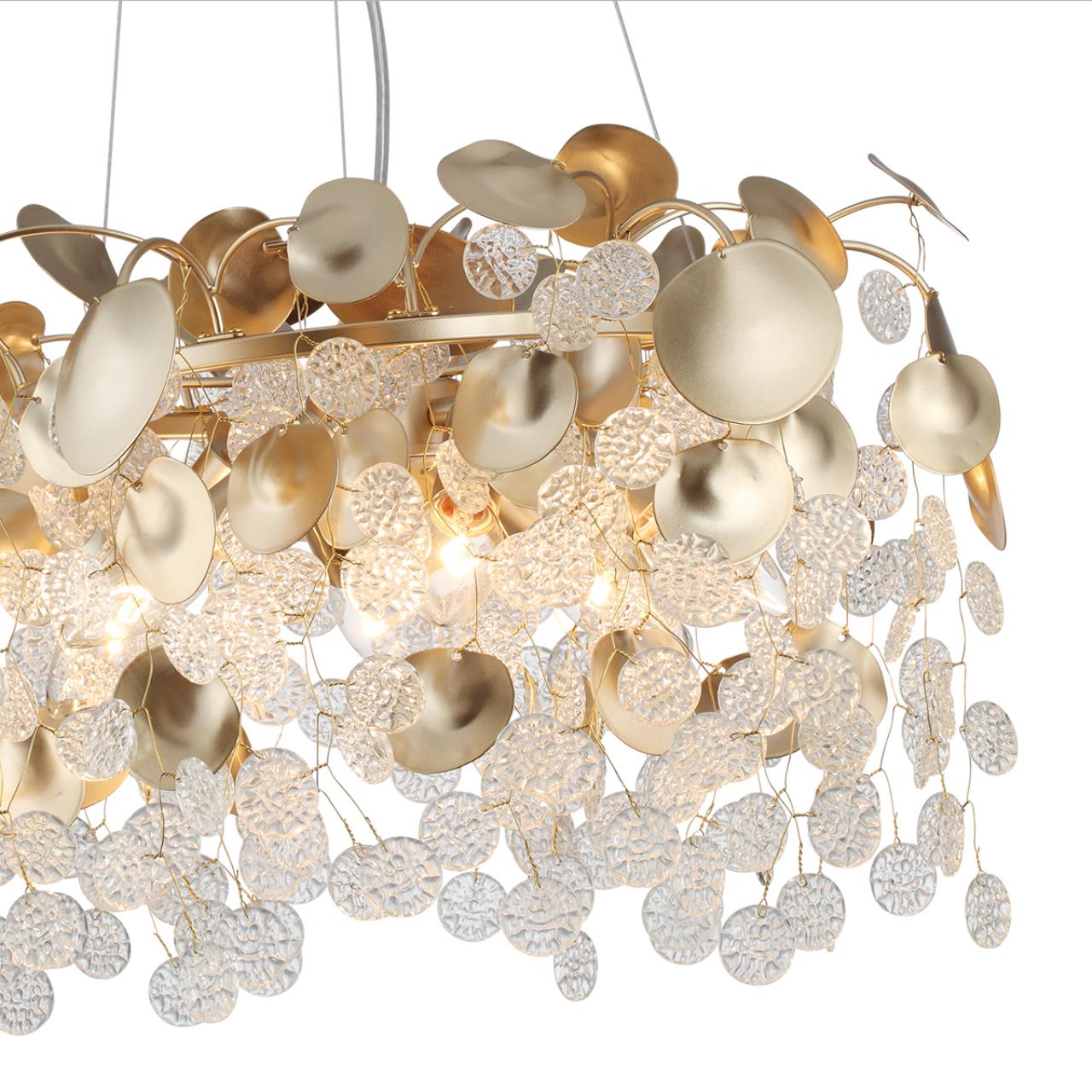 Картинка 5104/6 CLASSIC Odeon Light  Люстра COINS