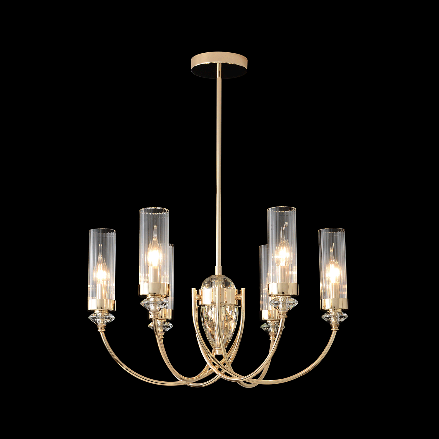 Картинка Люстра Crystal Lux SECRET 4050/306