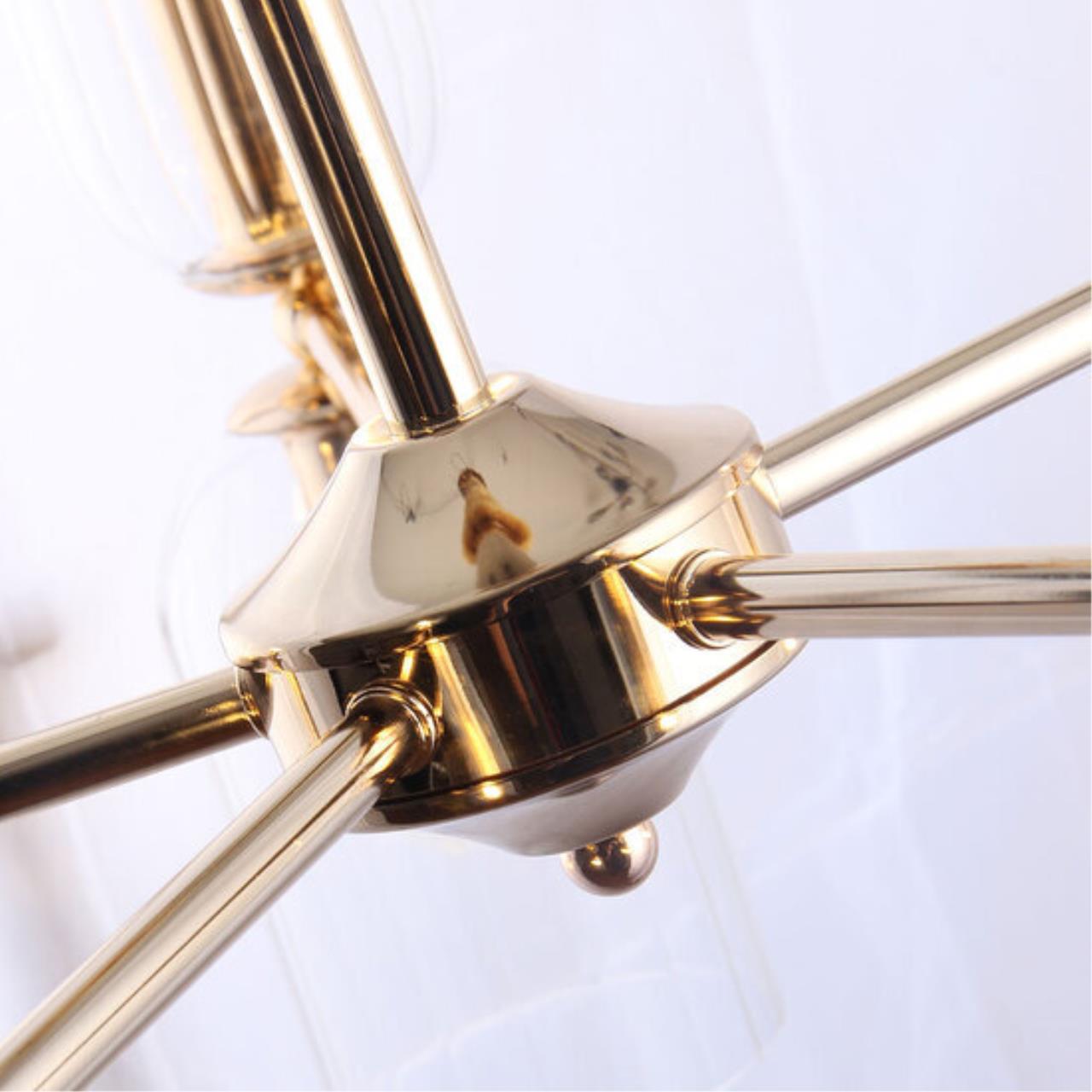 Картинка Подвесная люстра Arte Lamp CHARM A1623LM-10GO