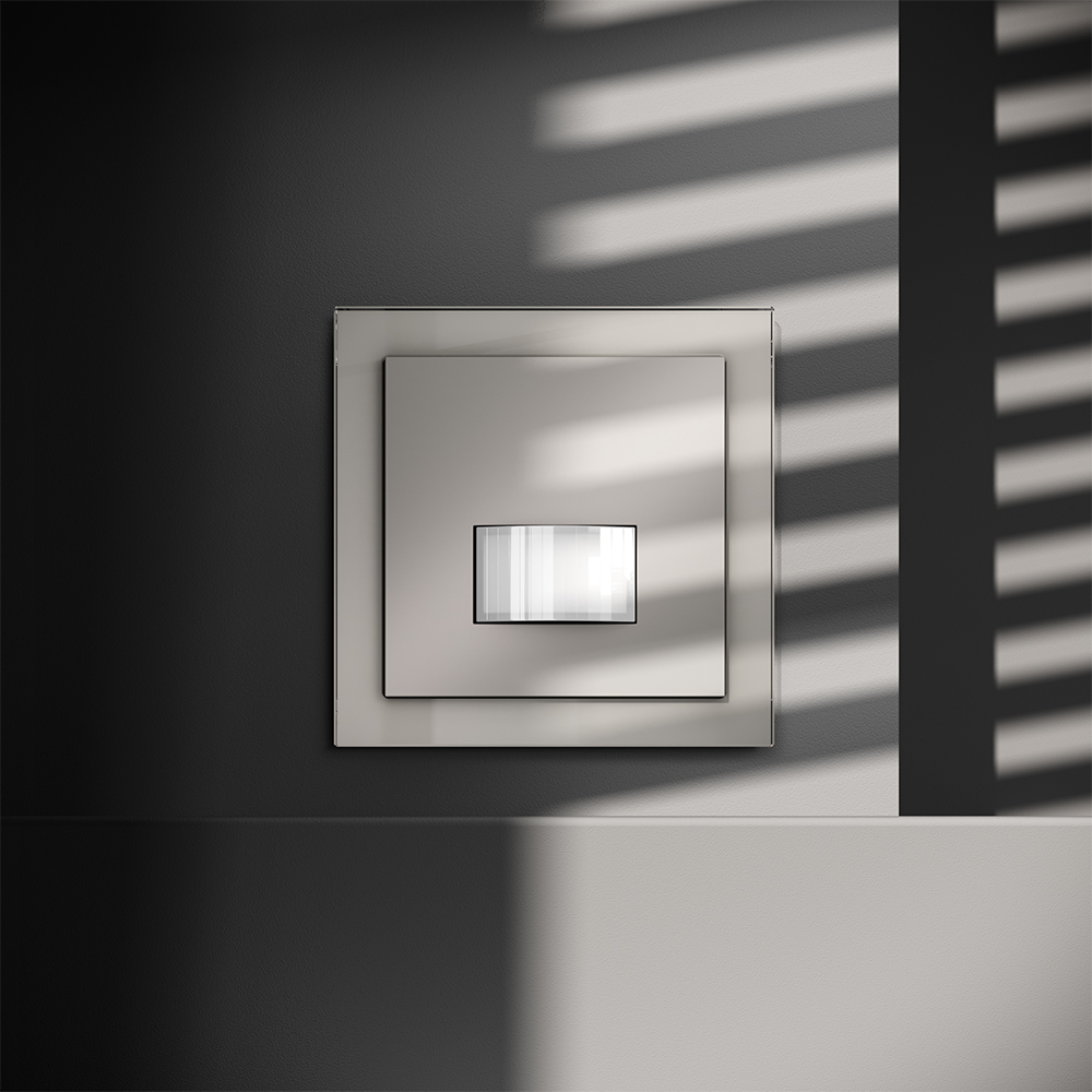 Картинка Датчик движения встраиваемый VOLTUM S70, (кашемир) VLS070503