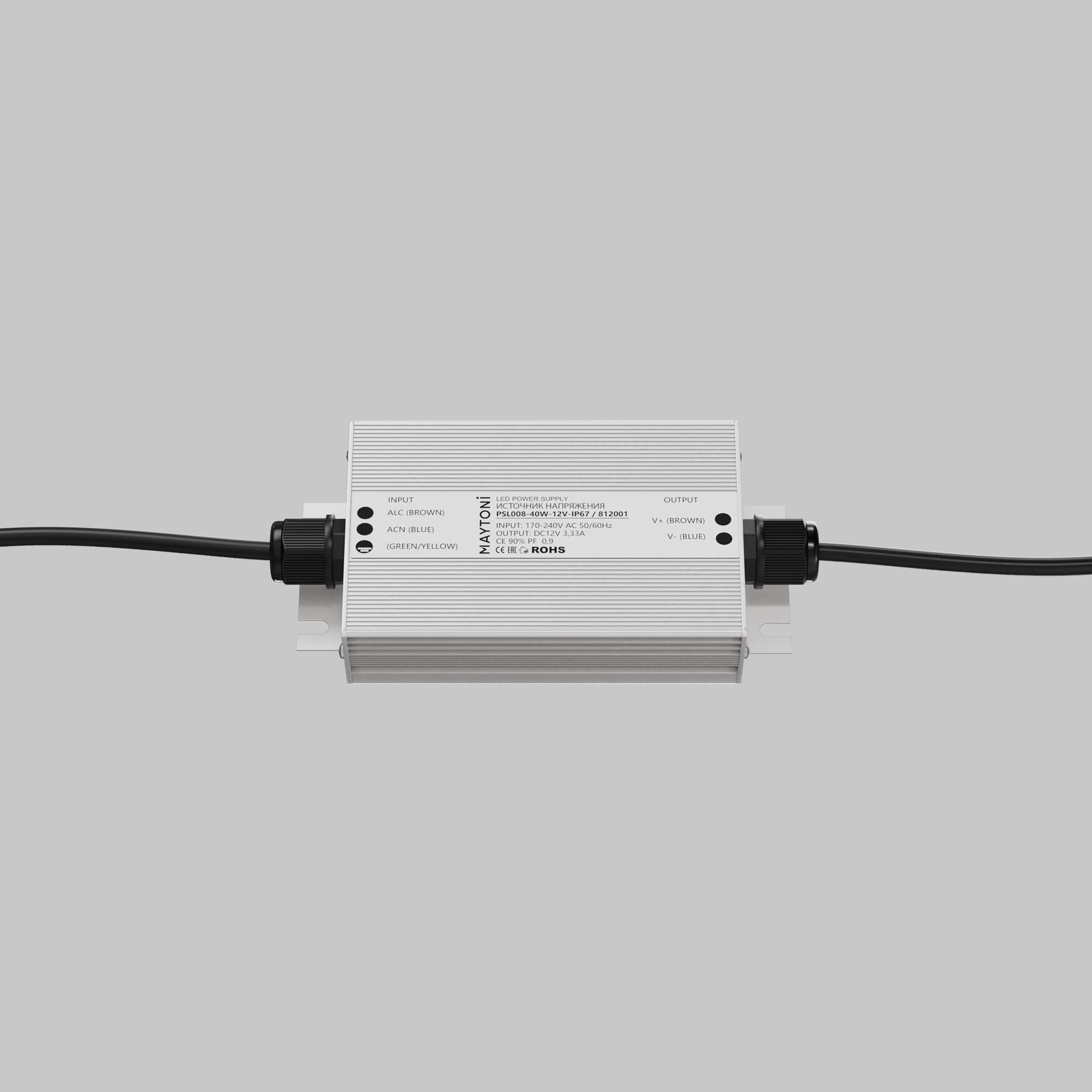 Картинка Источник напряжения Maytoni ledstrip 812001