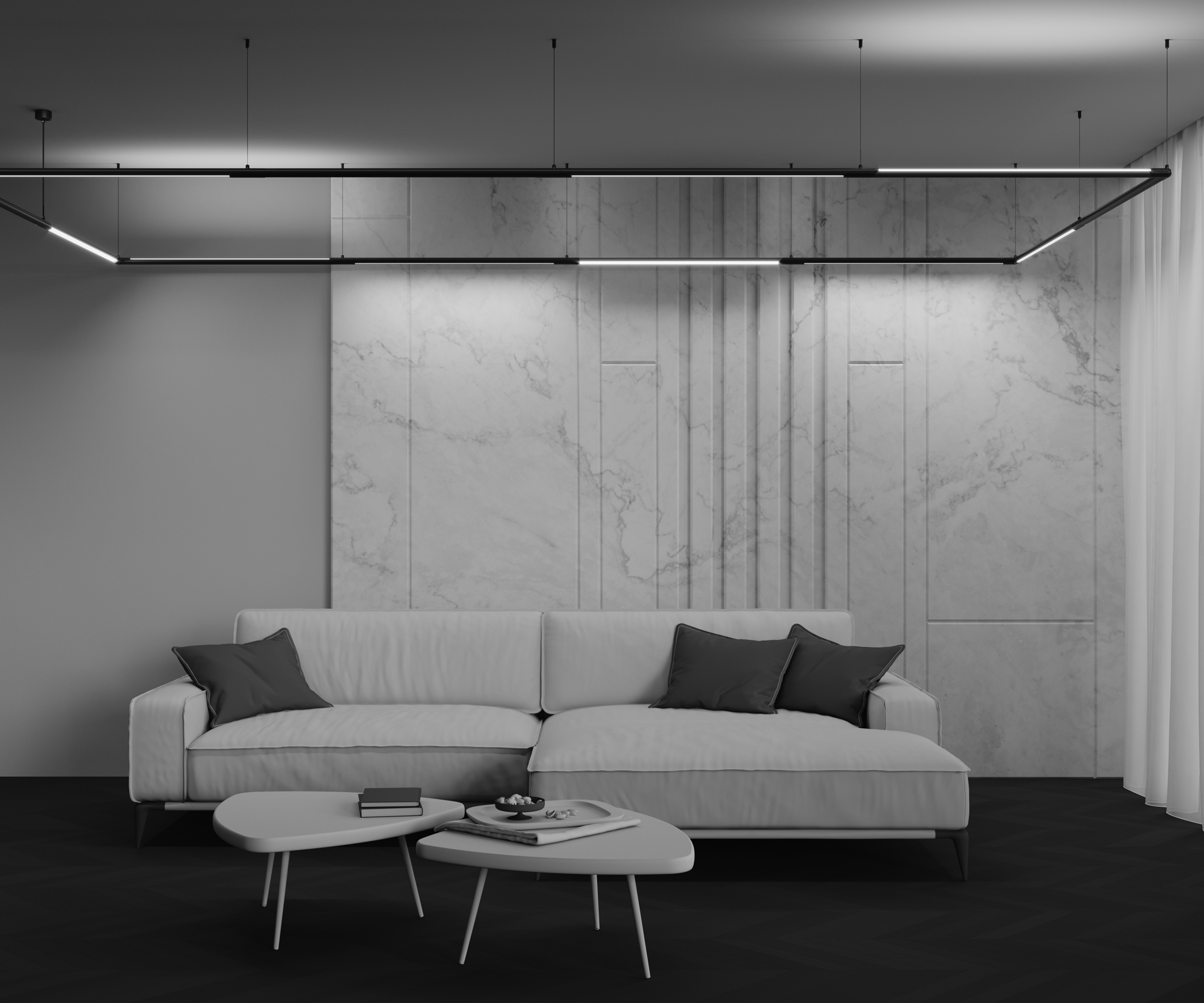 Картинка Светильник Technical C147CL-L900-24W3K-B