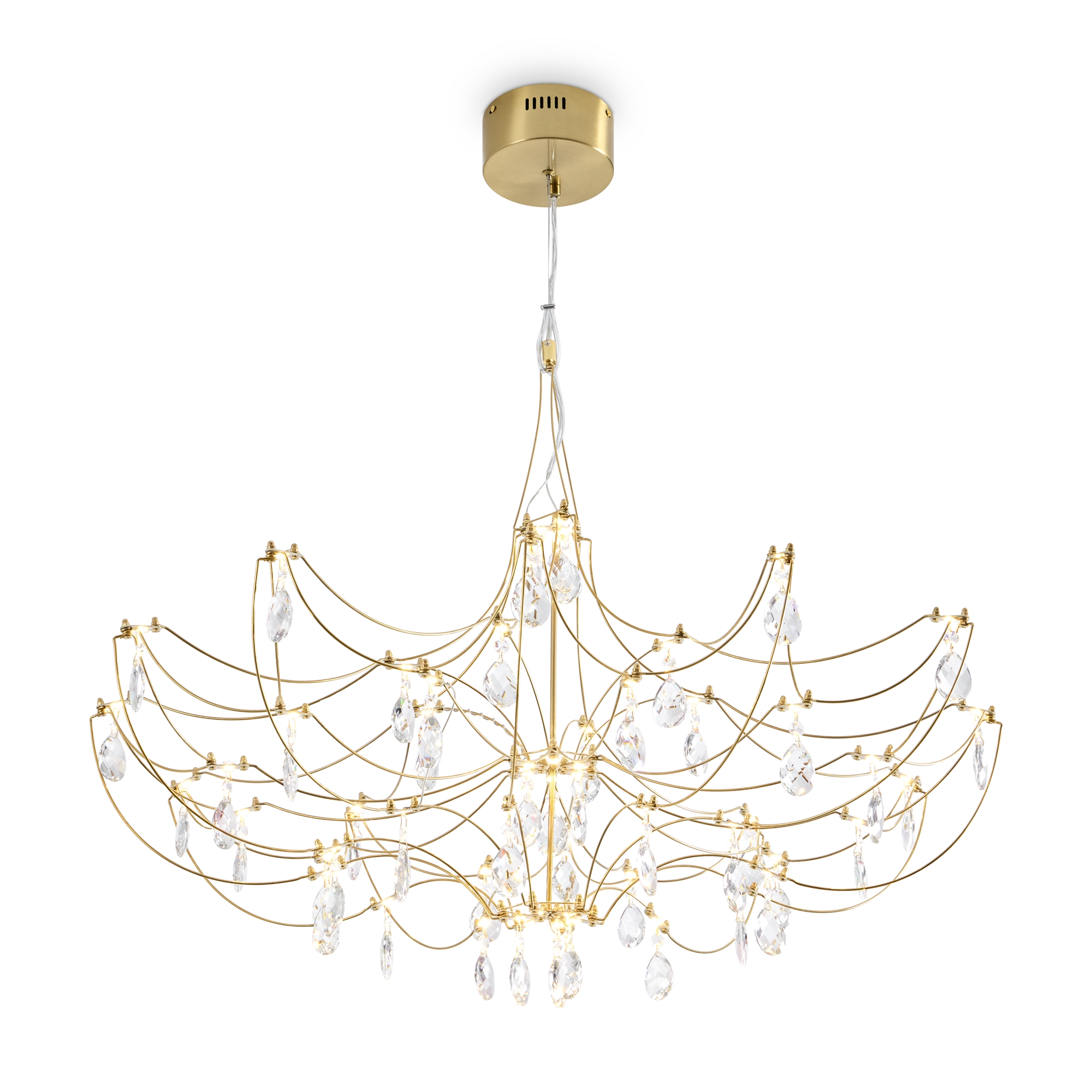 Картинка Люстра Freya FR6138PL-L30BS Amela