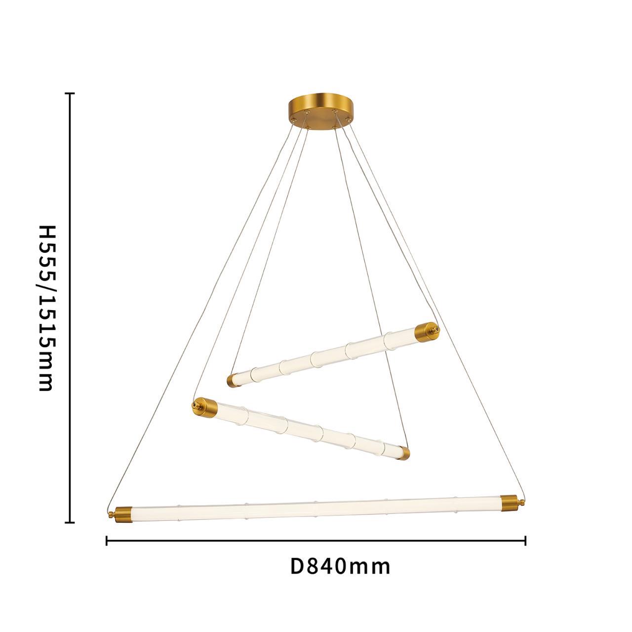 Картинка Подвесной светильник Banche 4558-3P