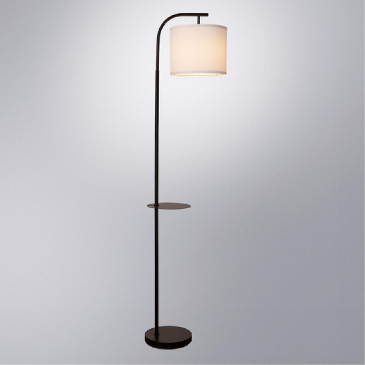 Картинка Торшер Arte Lamp CONNOR A4053PN-1BK