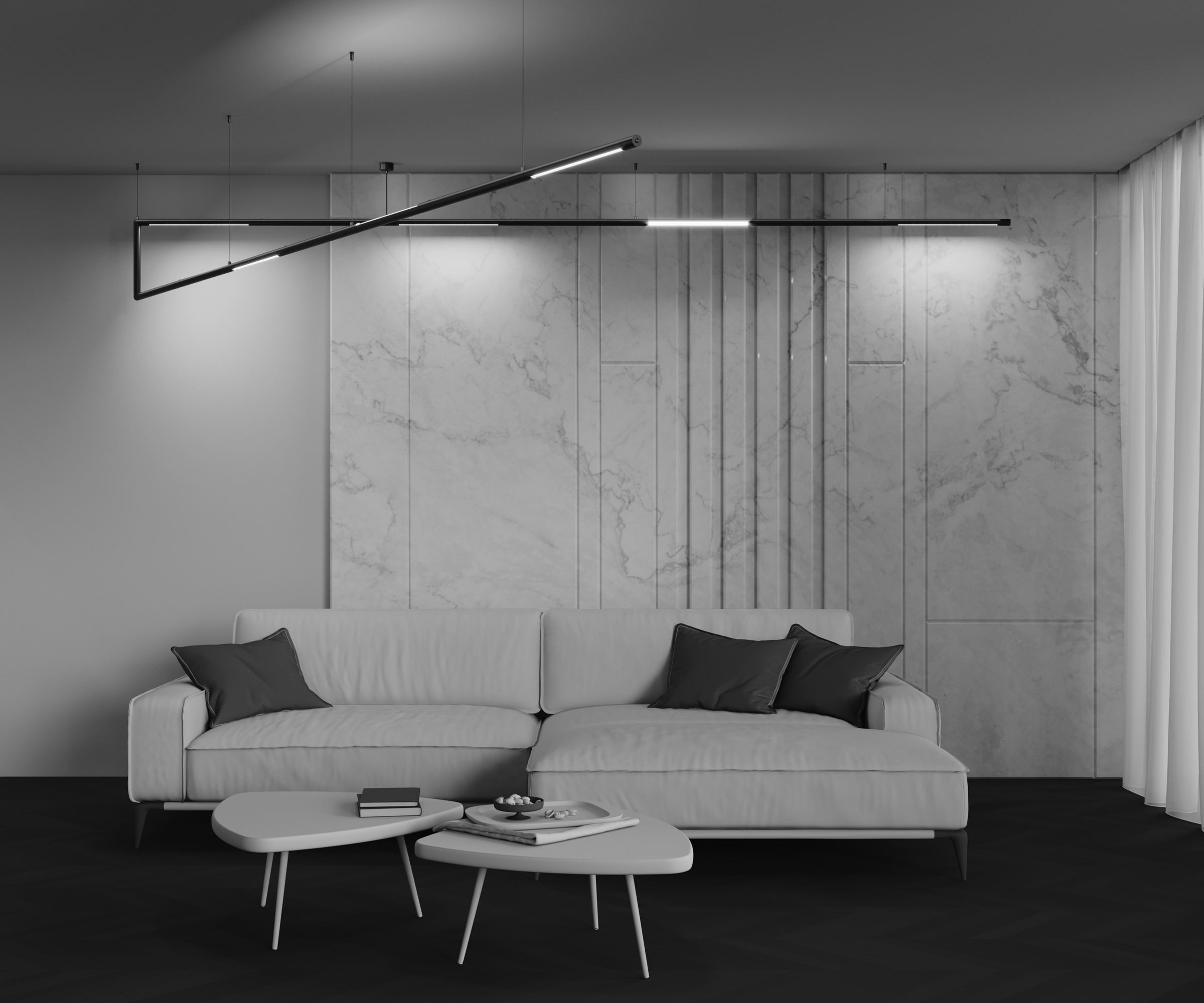 Картинка Светильник Technical C147CL-L500-12W3K-B