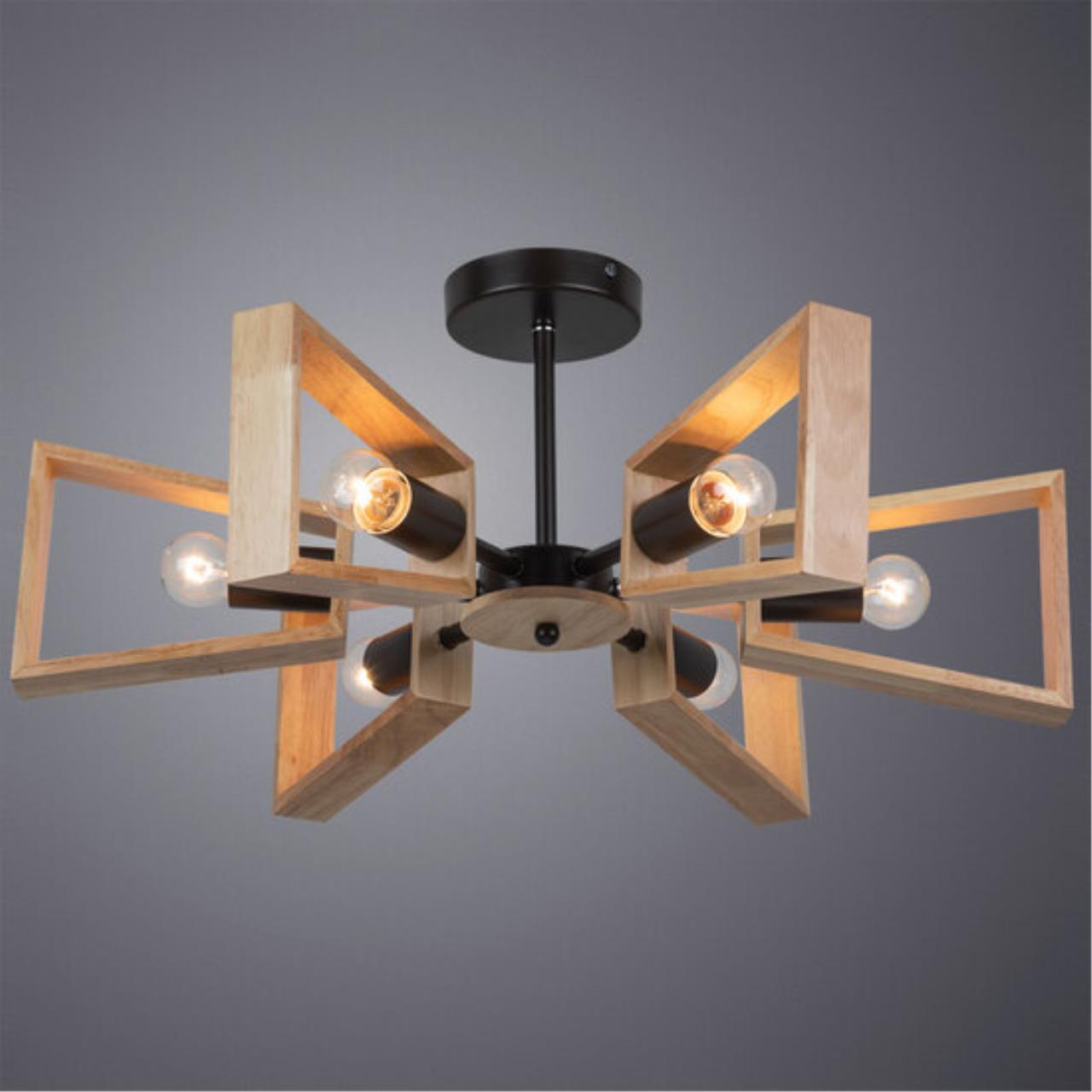 Картинка Потолочный светильник Arte Lamp Brussels A8030PL-6BK