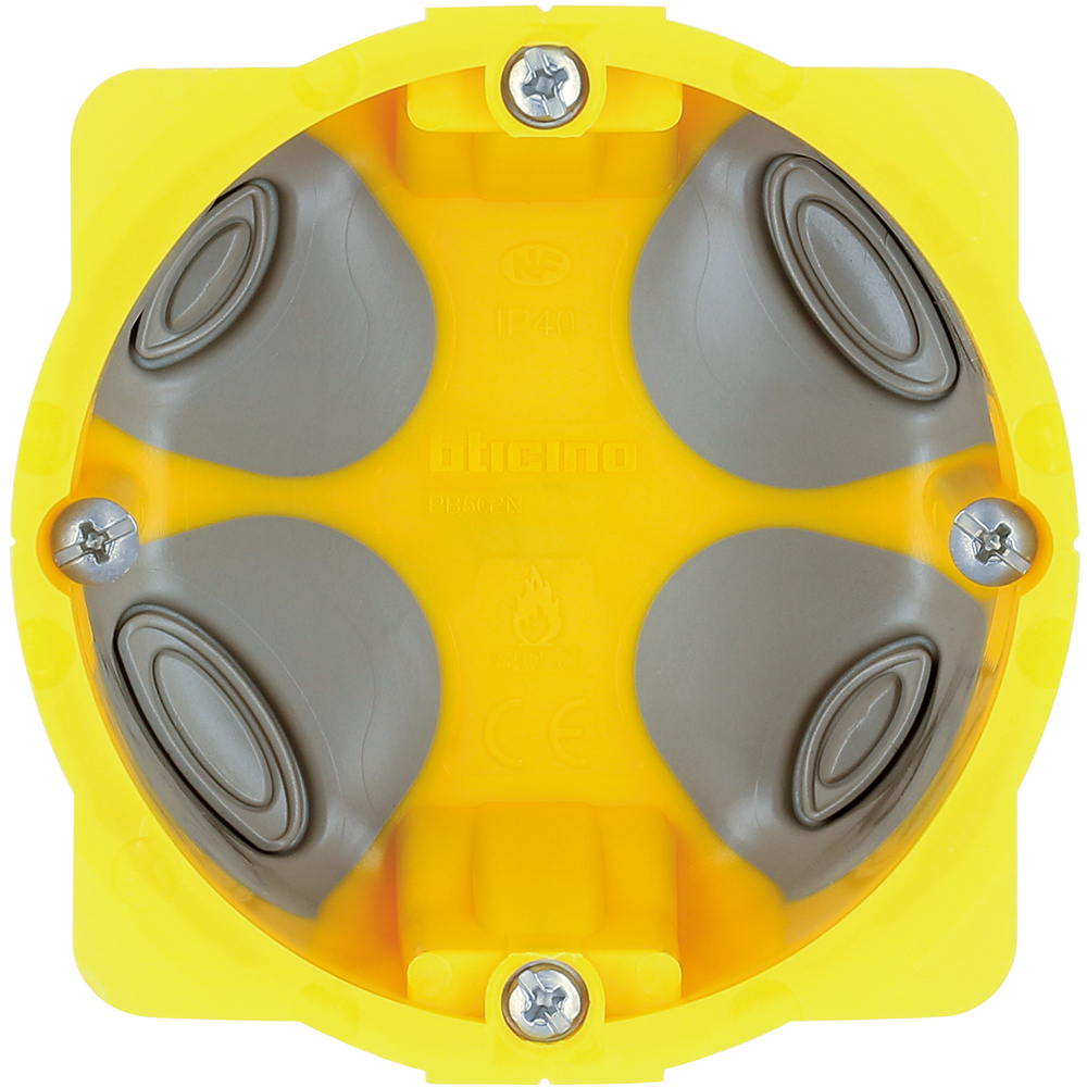 Коробка установочная на 2 модуля, для гипсокартона 