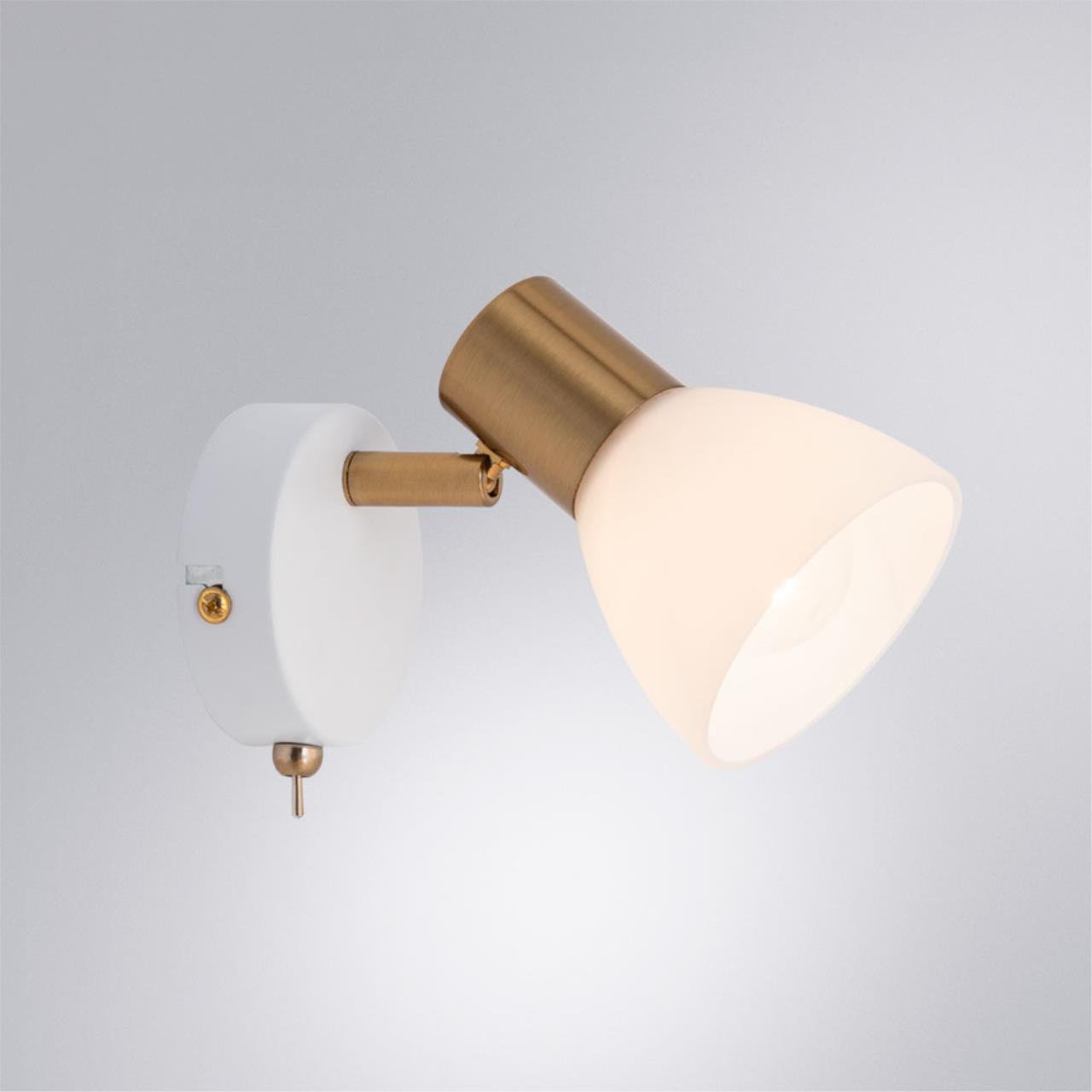 Картинка Спот Arte Lamp Falena A3117AP-1WH