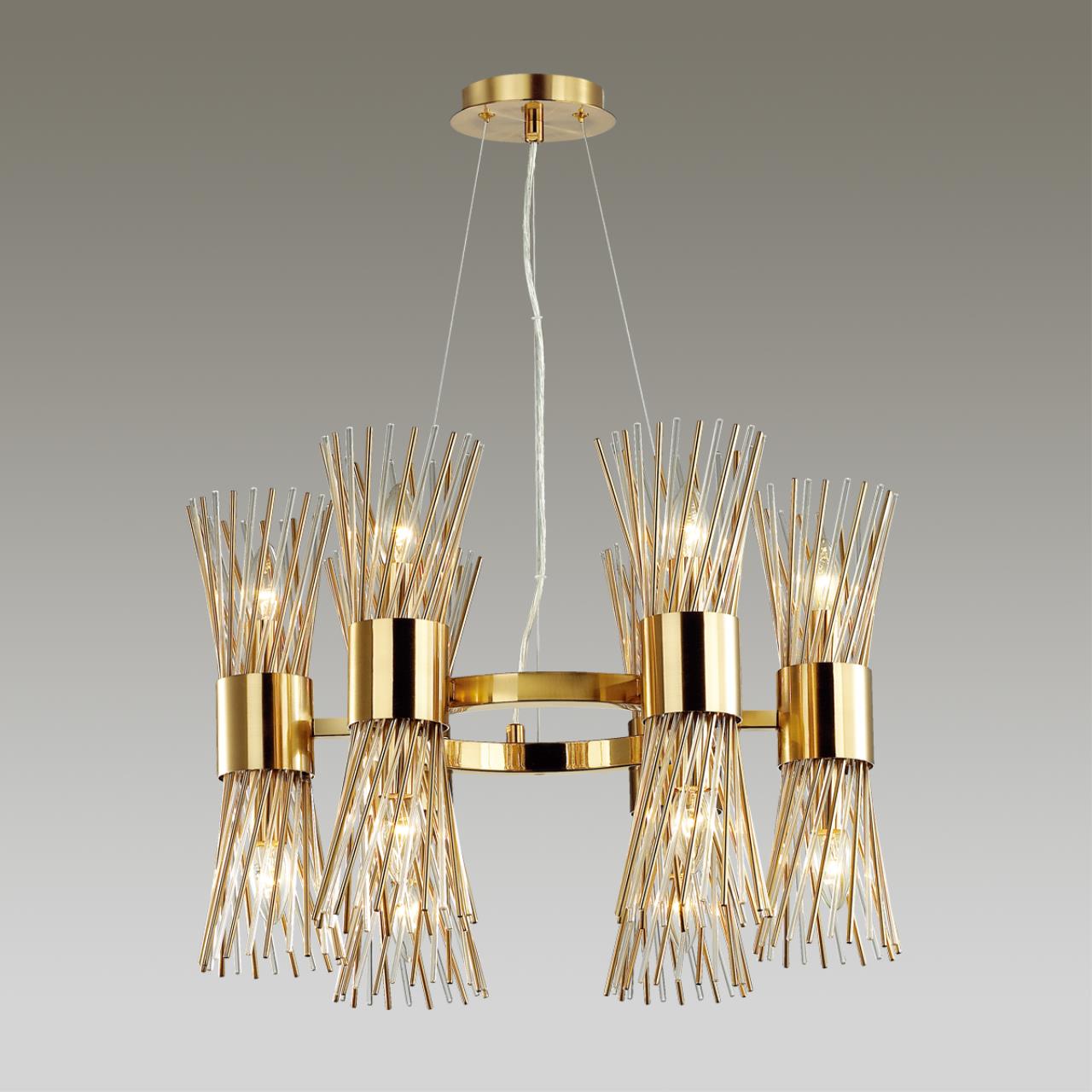 Картинка Подвесная люстра Odeon Light Hall Orta 4839/12