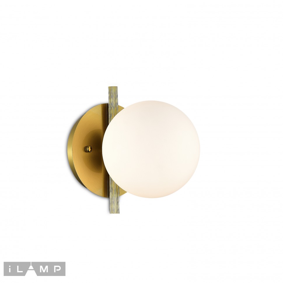 Картинка Светильник настенный iLamp Golden W2134-1 BR