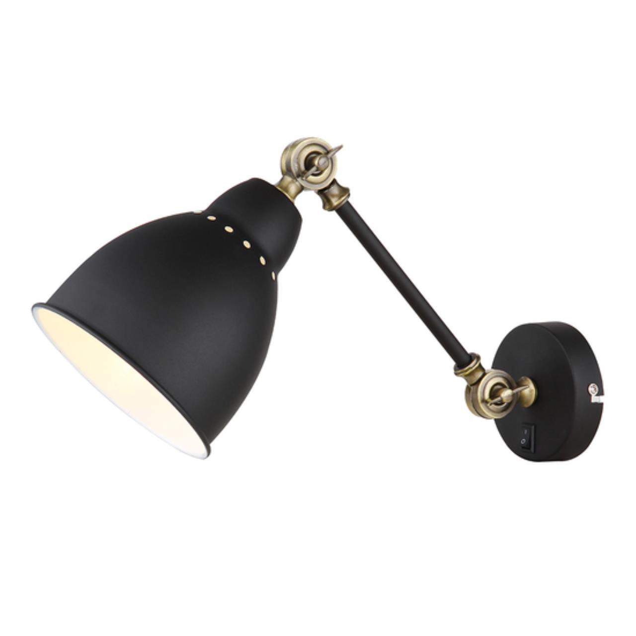 Картинка Спот Arte Lamp Braccio A2054AP-1BK
