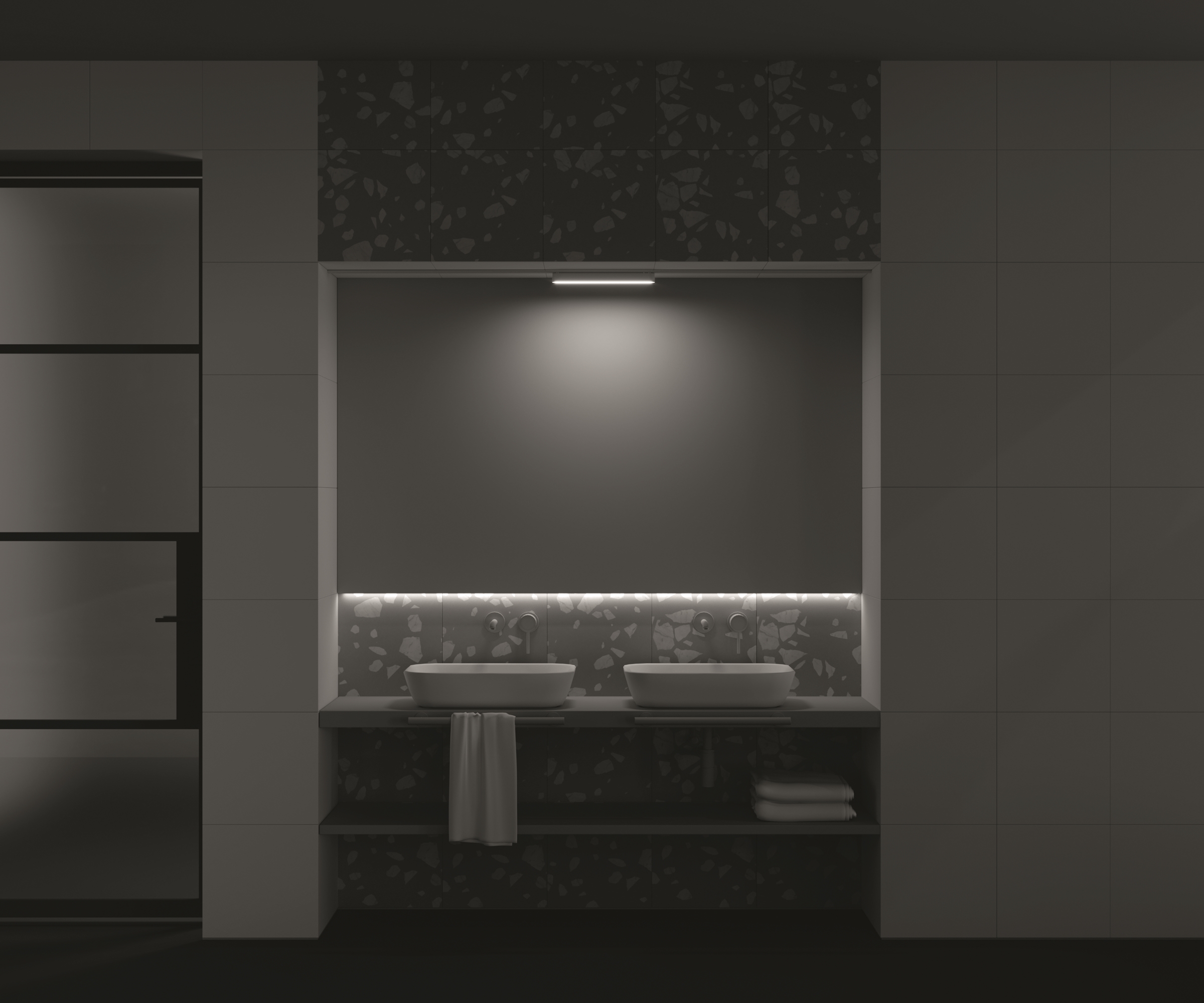 Картинка Трековый светильник Technical TR080-1-18W3K-W