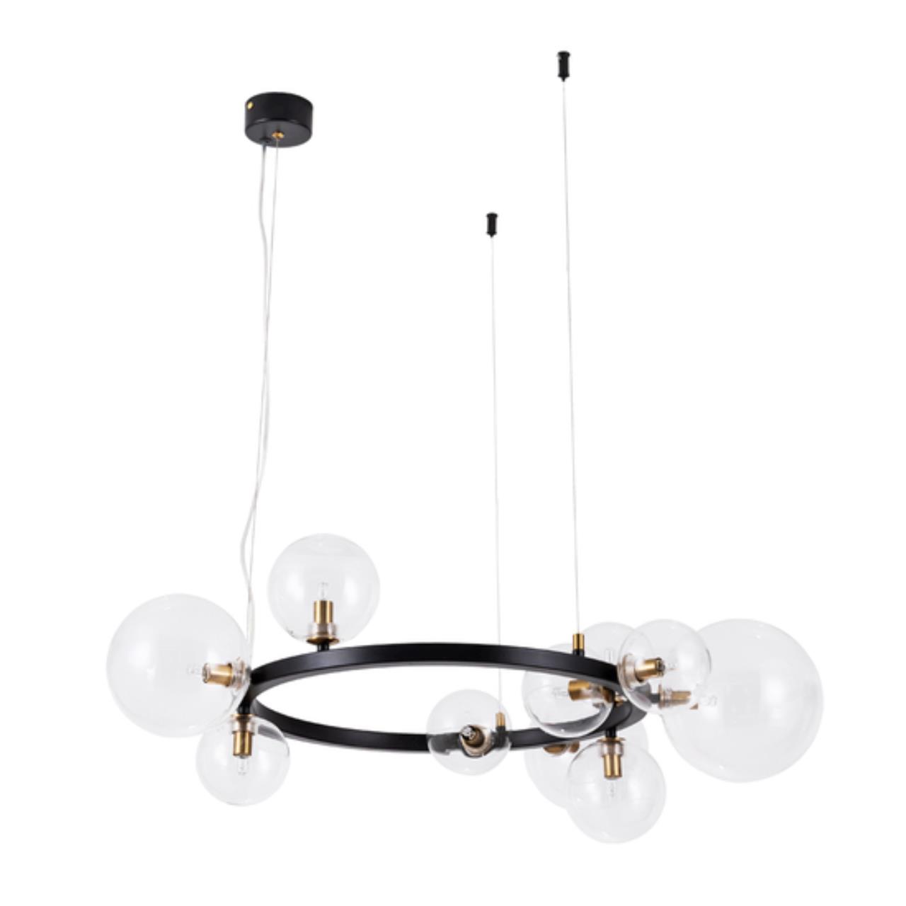 Картинка Светильник подвесной Arte Lamp Vincent A7790SP-10BK