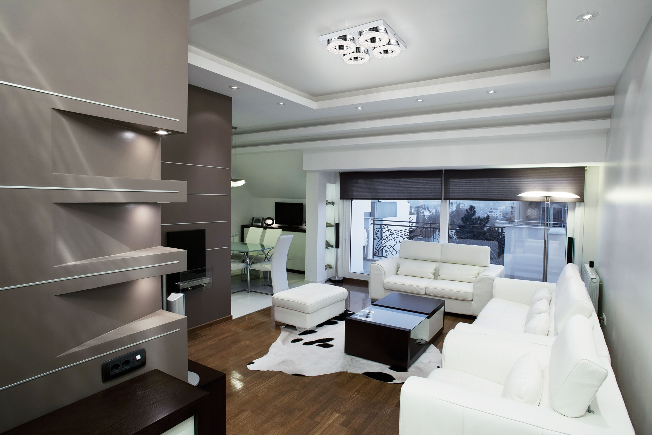 Картинка Потолочный светодиодный светильник Eglo Fradelo 95664