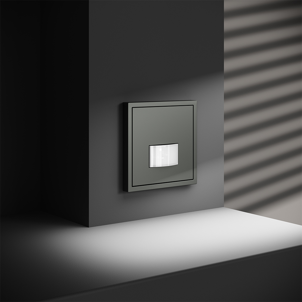 Картинка Датчик движения встраиваемый VOLTUM S70, (титан) VLS070506