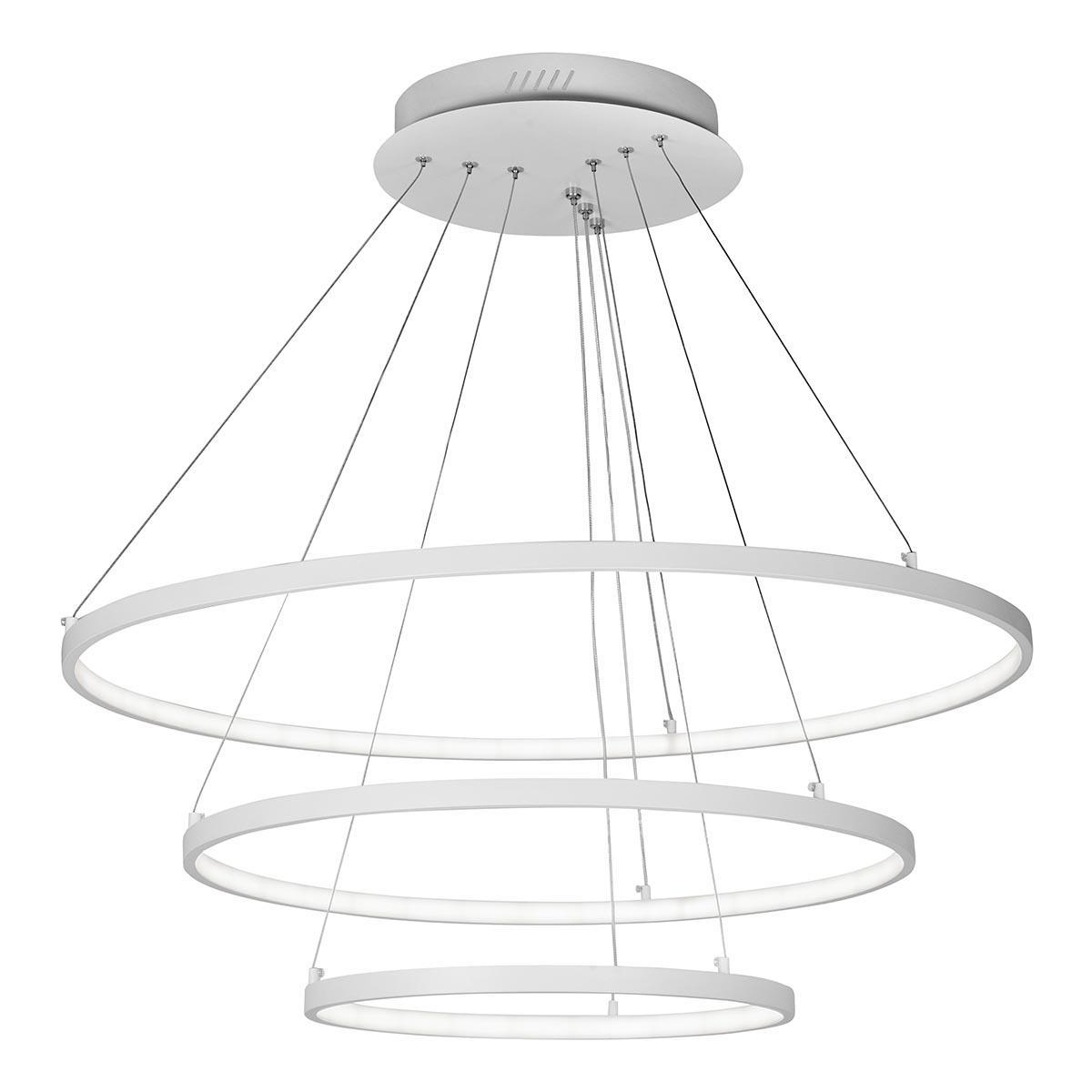 подвесной светодиодный светильник iledex axis d098-3 (800x600x400) wh, доставка по Казахстану 