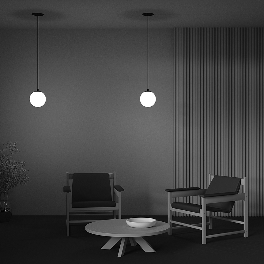 Картинка Подвесной светильник Technical P039PL-5W4K-20INS-B LUNA