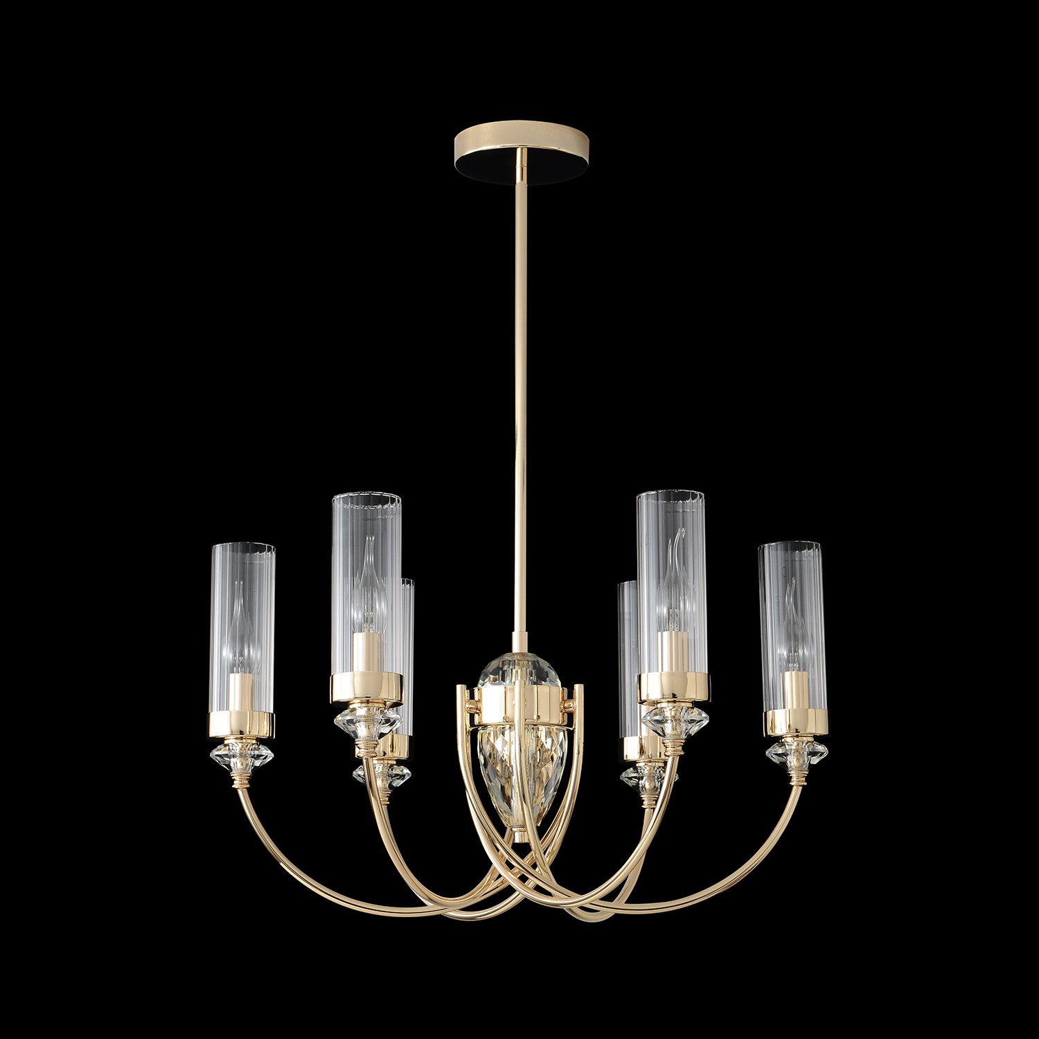Картинка Люстра Crystal Lux SECRET 4050/306