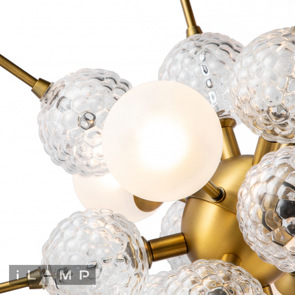 Картинка Настольная лампа iLamp Rockfeller 100T-5 Matt Bronze