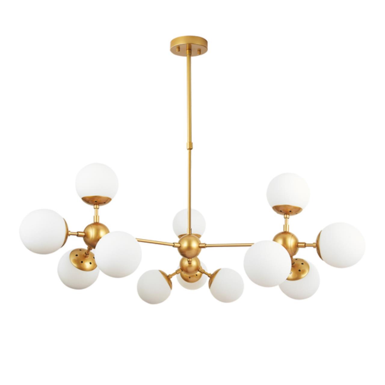Картинка Подвесная люстра Arte Lamp BOLLA A1664SP-12GO