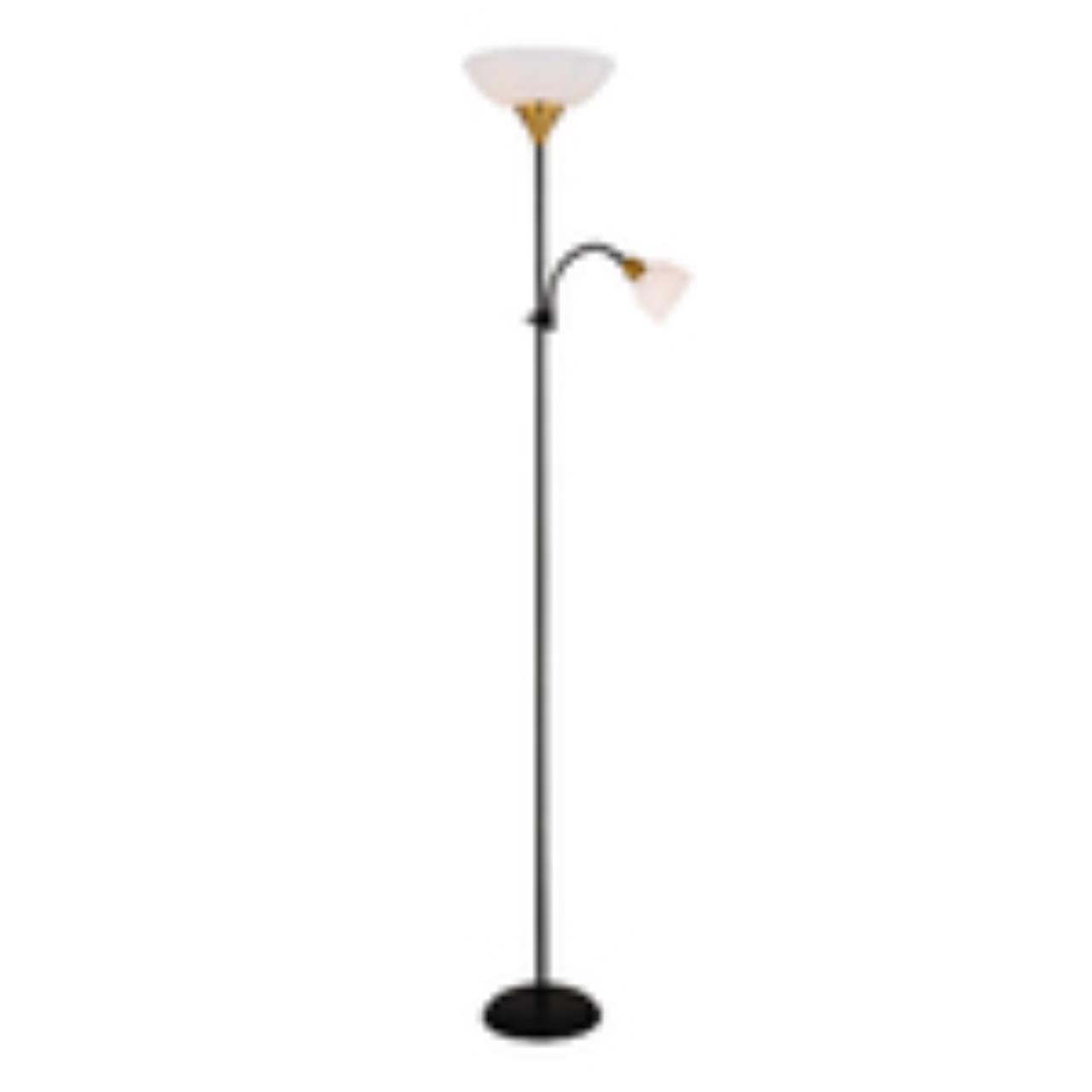 Картинка Торшер Arte Lamp Duetto A9569PN-2BK