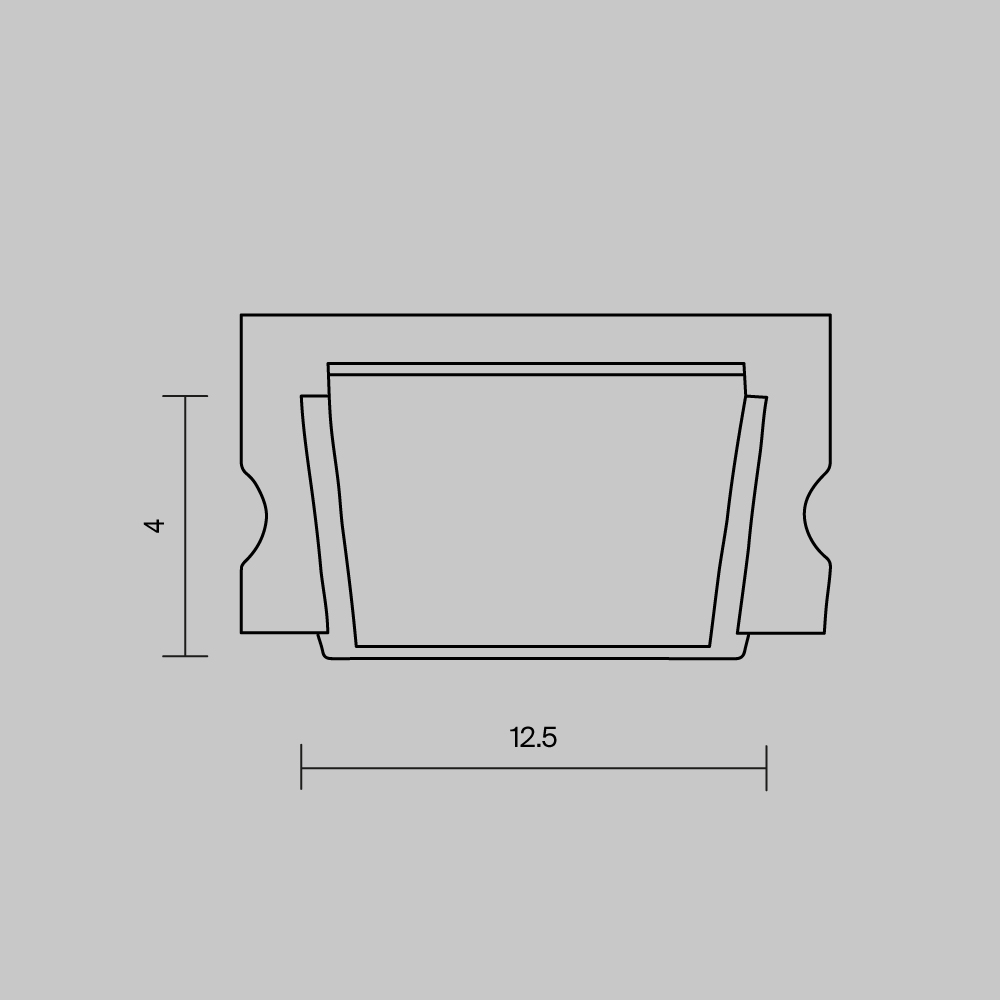 Картинка Комплектующие для профиля Led Strip 642021