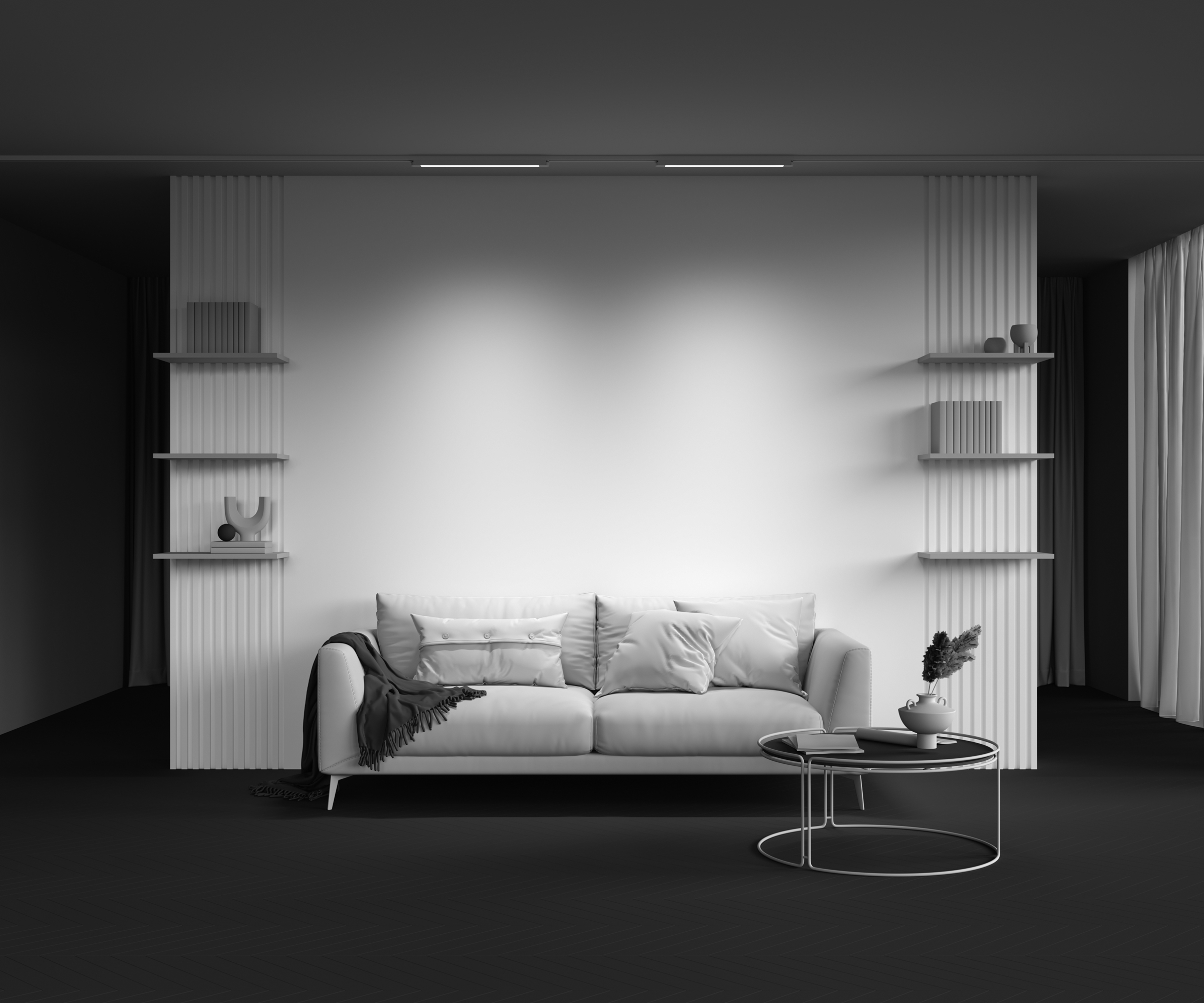 Картинка Трековый светильник Technical TR000-1-24W4K-W_1 Basis