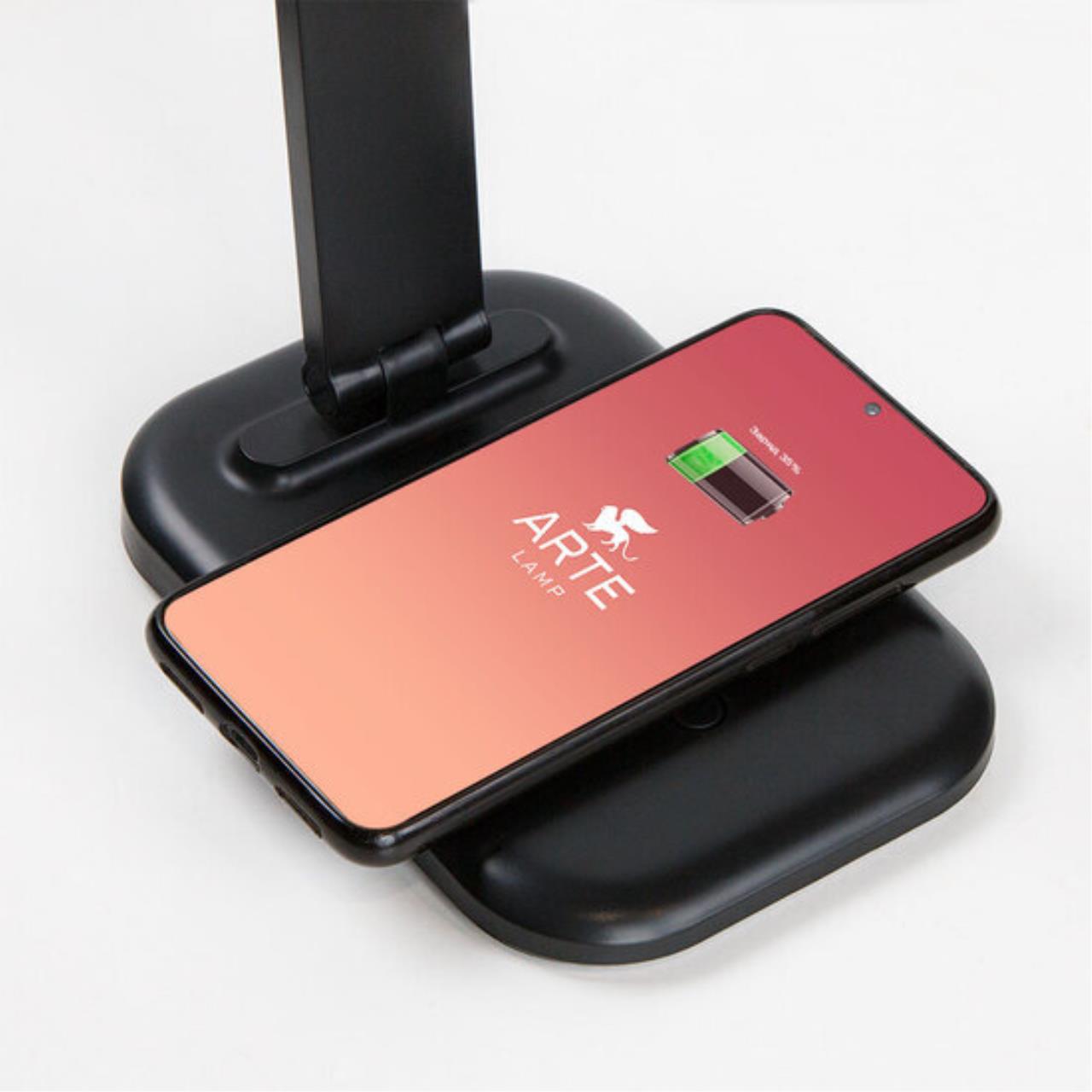 Картинка Настольная лампа Arte Lamp LONDON A5124LT-1BK