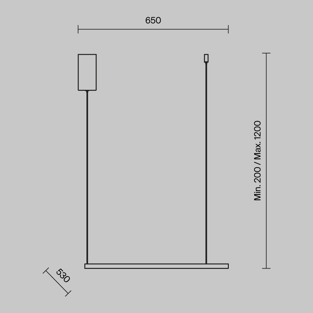 Картинка Подвесной светильник Maytoni MOD072PL-L28B3K Glint