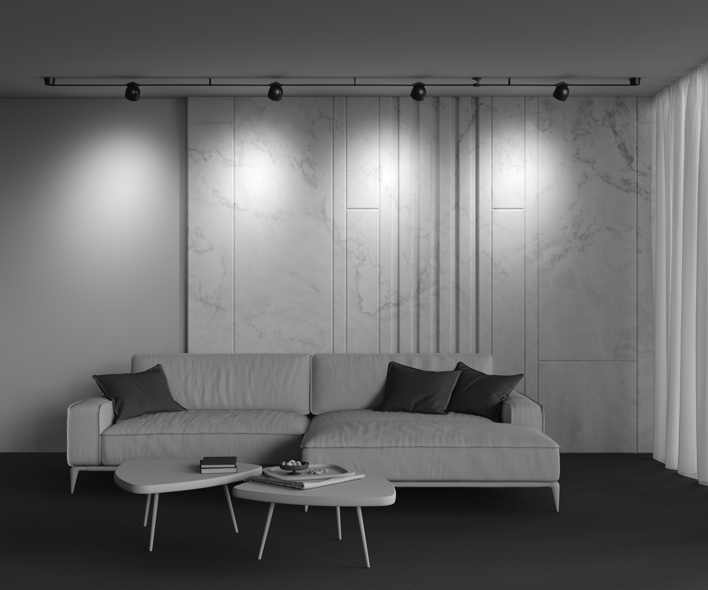 Картинка Потолочный светильник Technical TR124B-12W3K-M-B