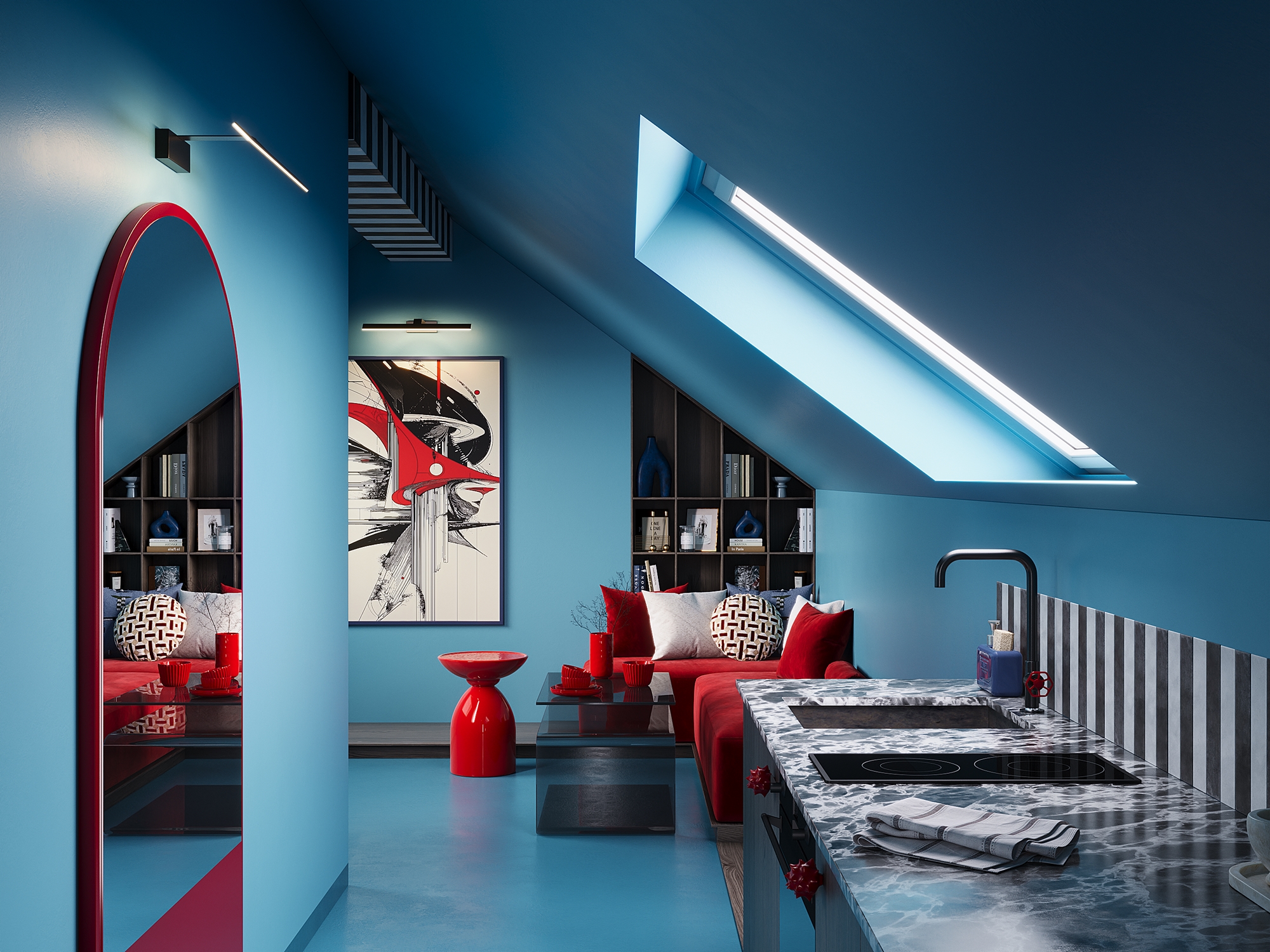 Картинка Подсветка Maytoni MIR010WL-L12B4K