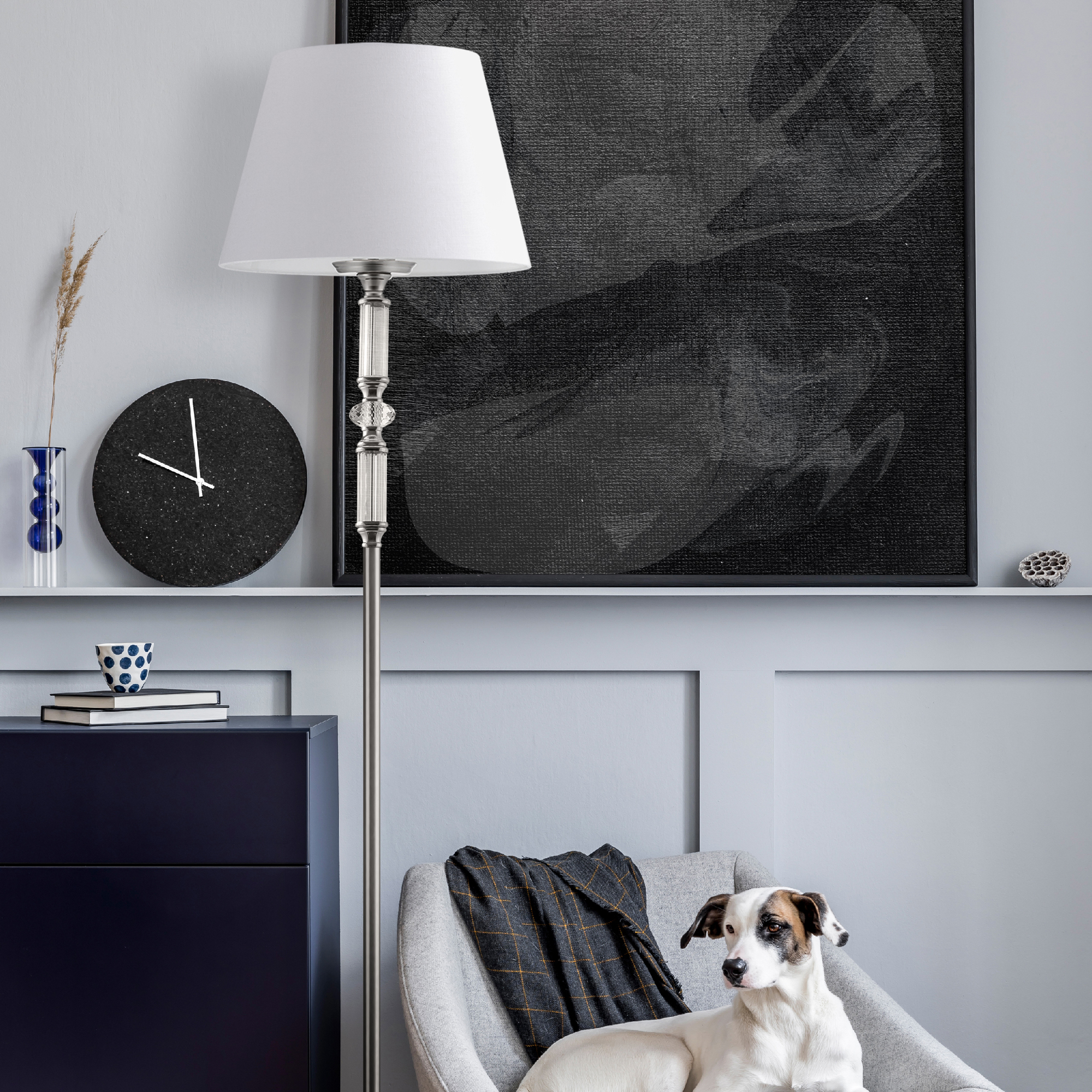 Картинка Торшер Maytoni Riverside MOD018FL-01CH