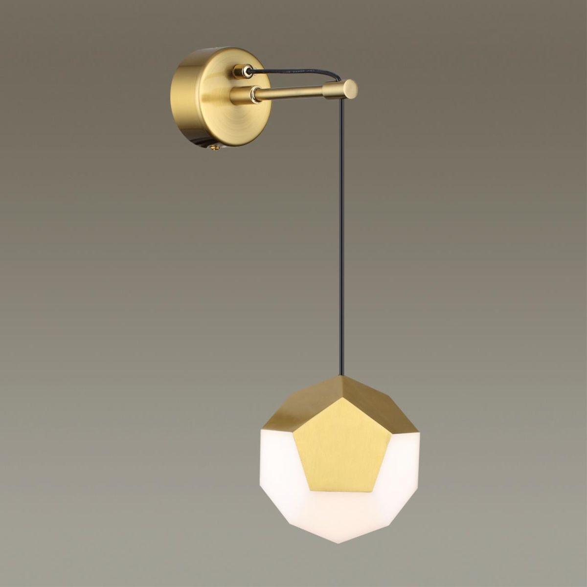 Картинка Настенный светильник Odeon Light Hightech Bingo 4305/7WL