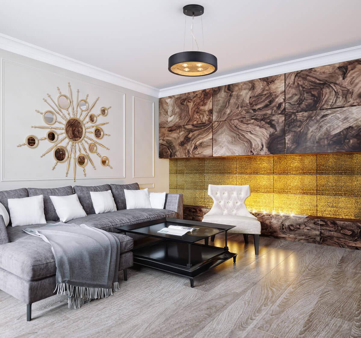 Картинка Подвесной светильник Odeon Light Glasgow 3875/4L